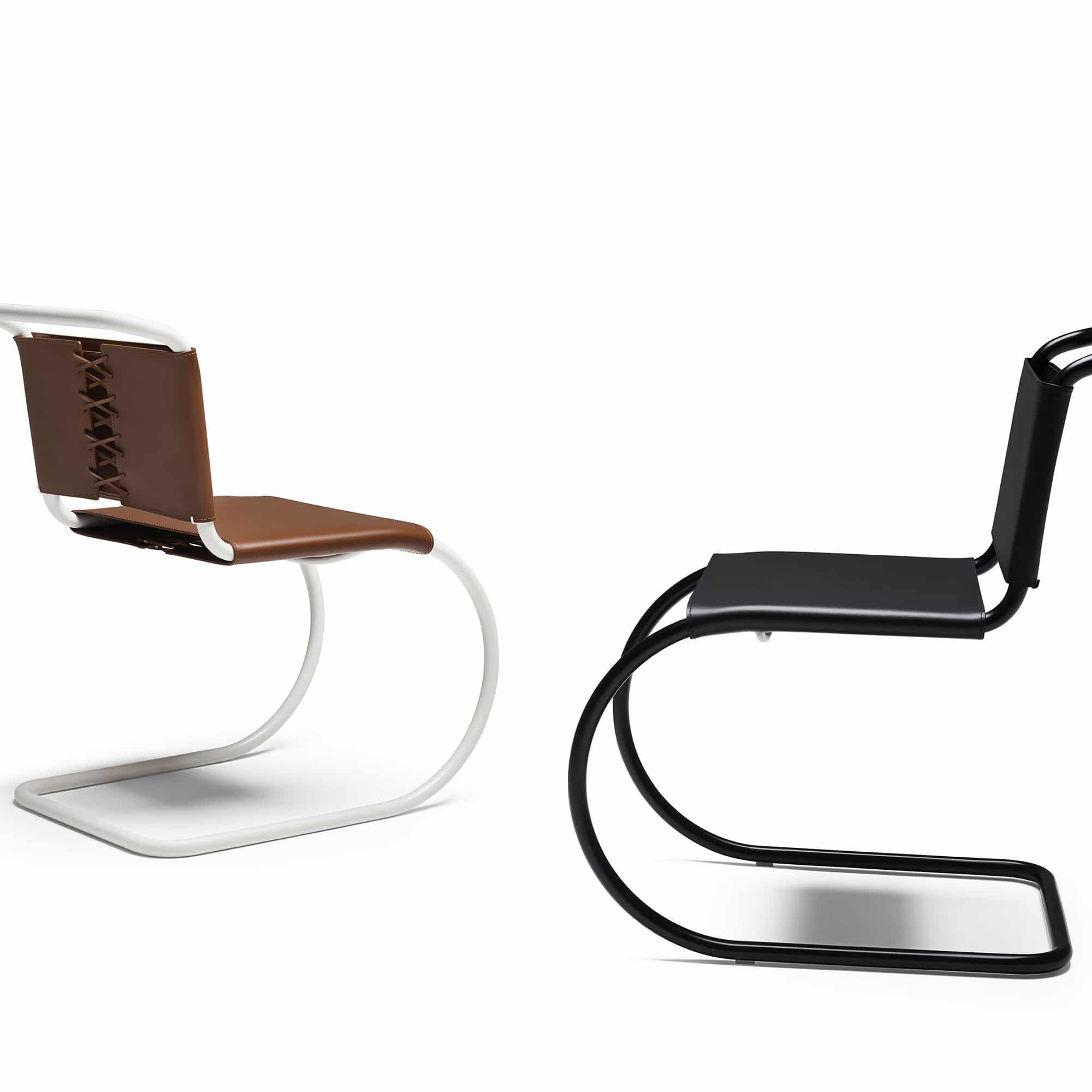 MR Sidechair Rattan Stuhl