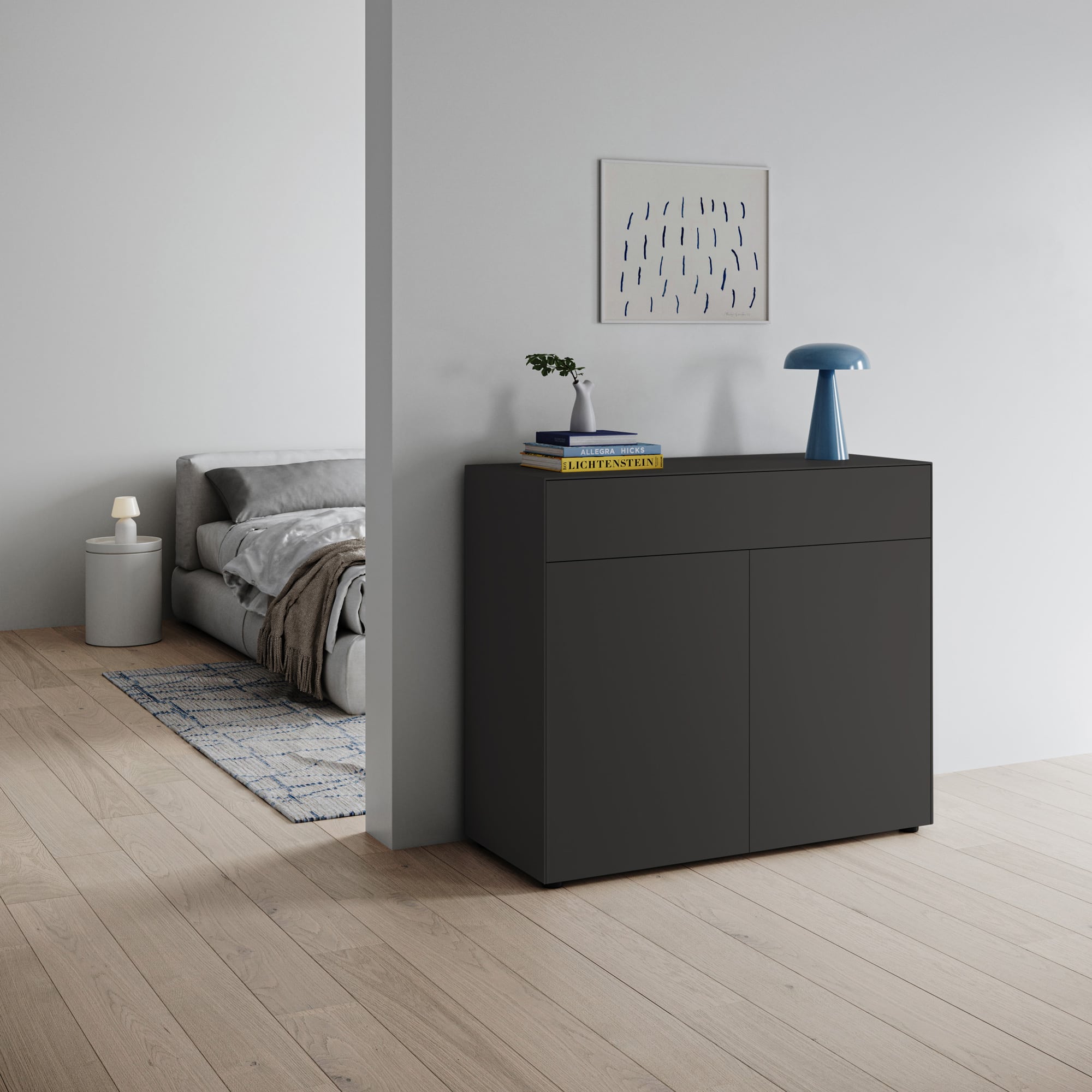 Nex Pur Box Schrank mit Doppeltür und Schublade