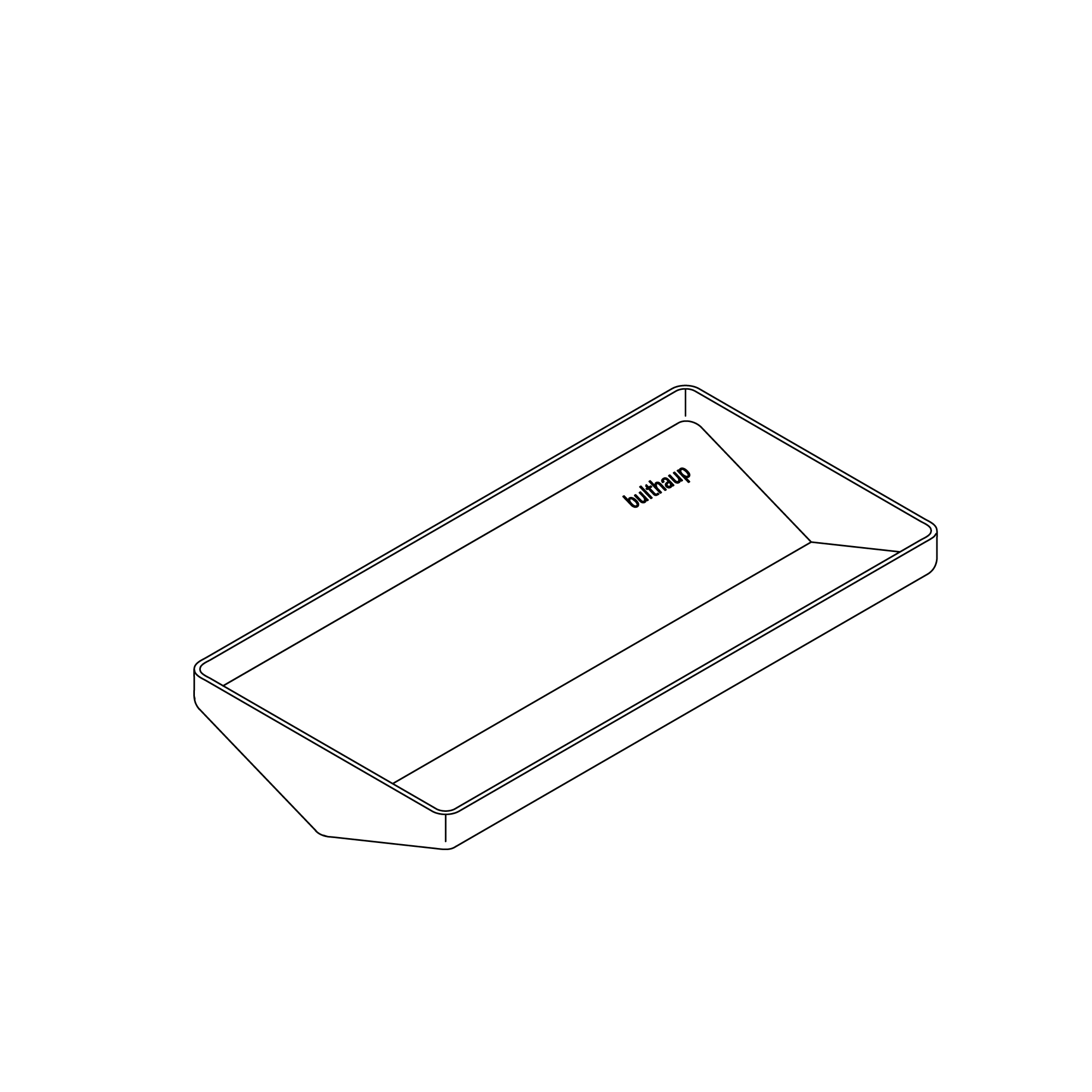 Utensilien-Schale für funktionale Prismen