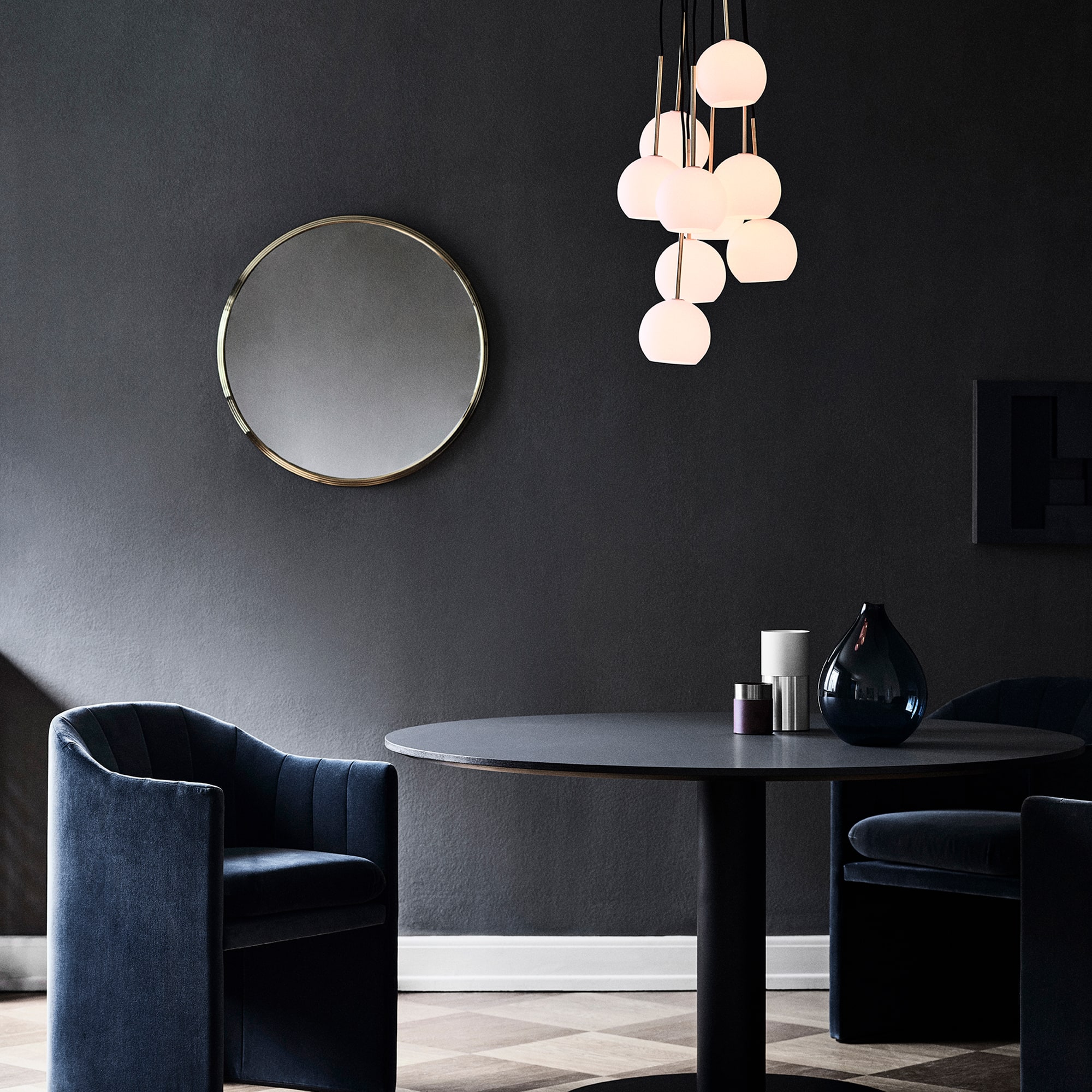 Sillon runder Wandspiegel