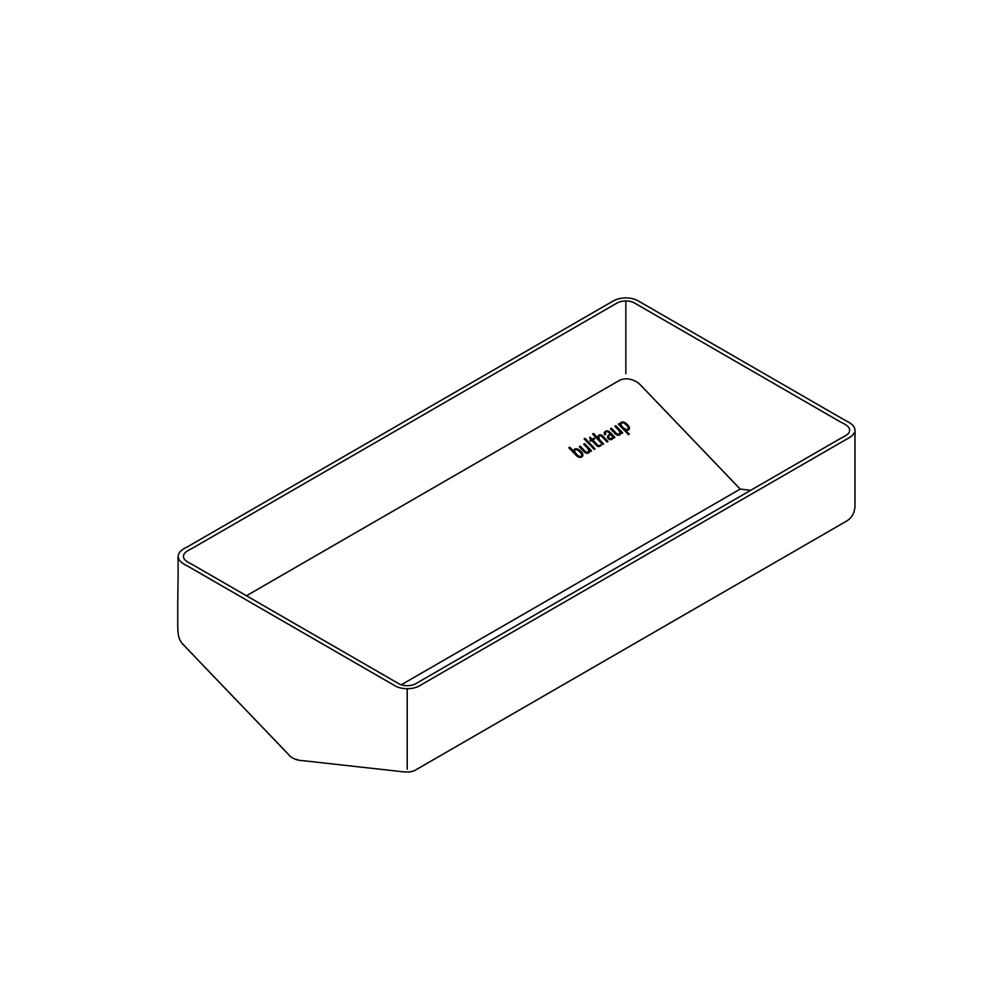 Utensilien-Schale für funktionale Prismen