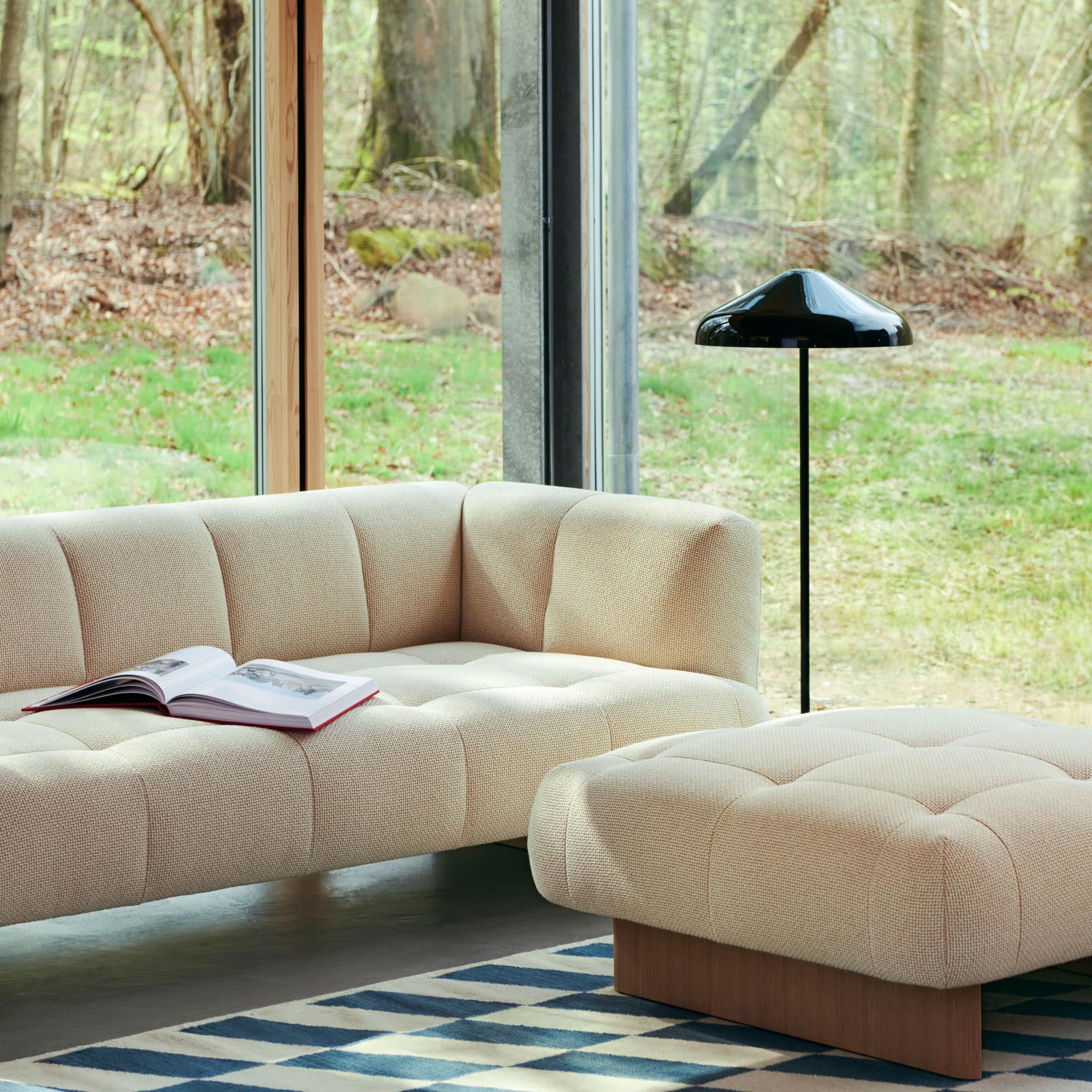 Quilton Lift Ottoman