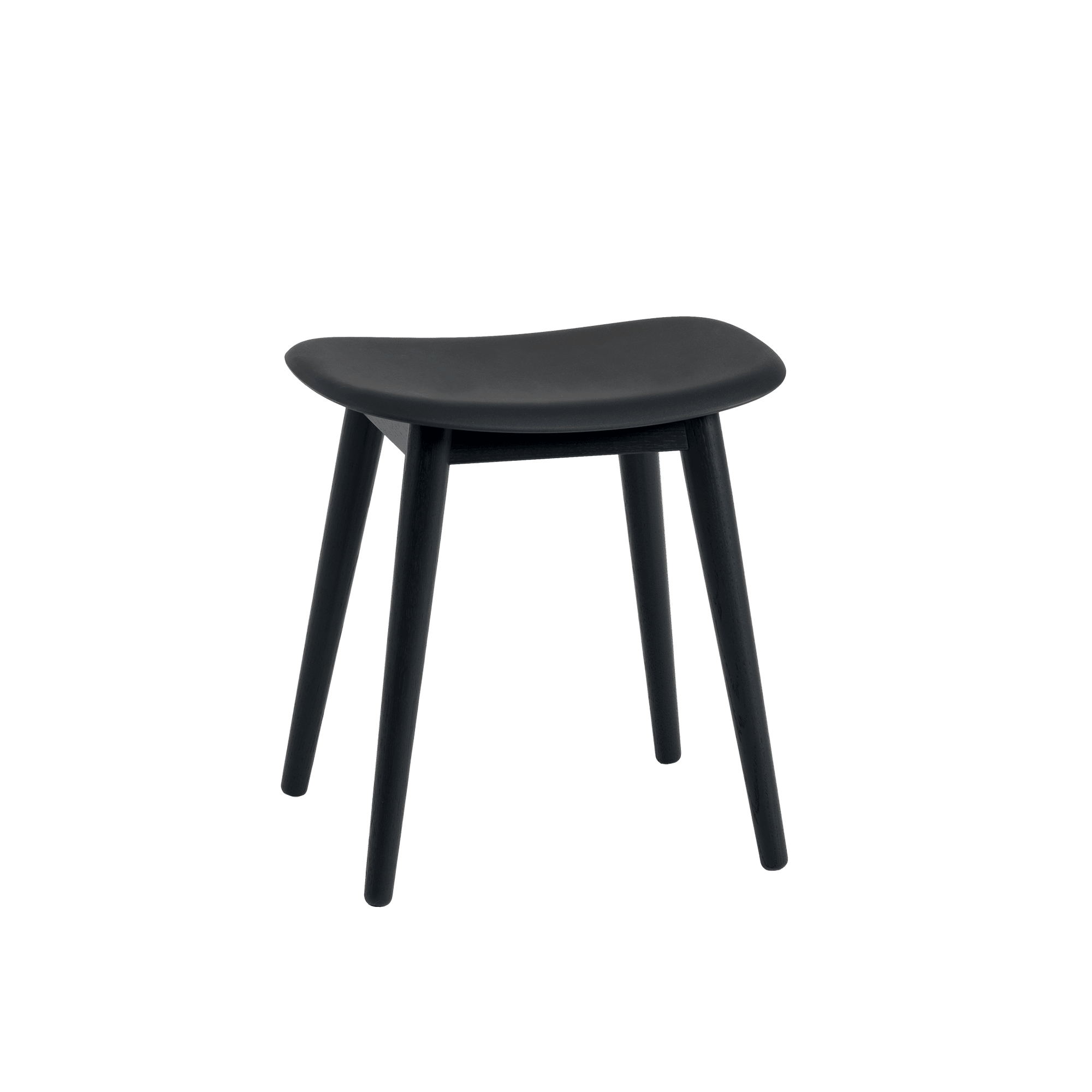 Fiber Hocker Holzgestell