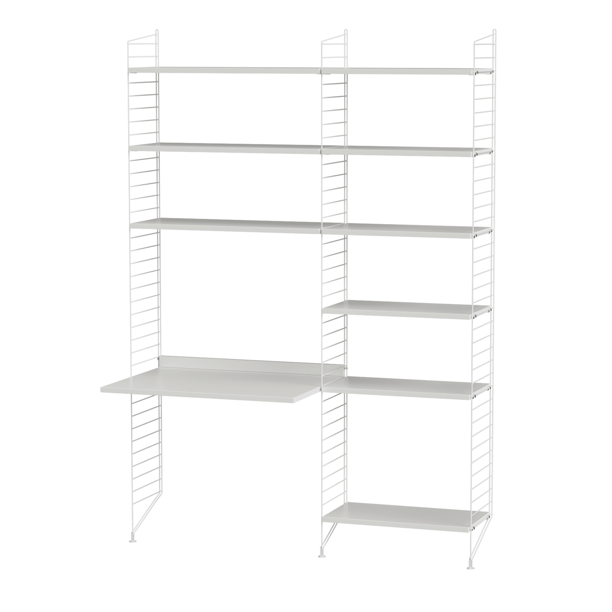 Regal mit Arbeitsplatz