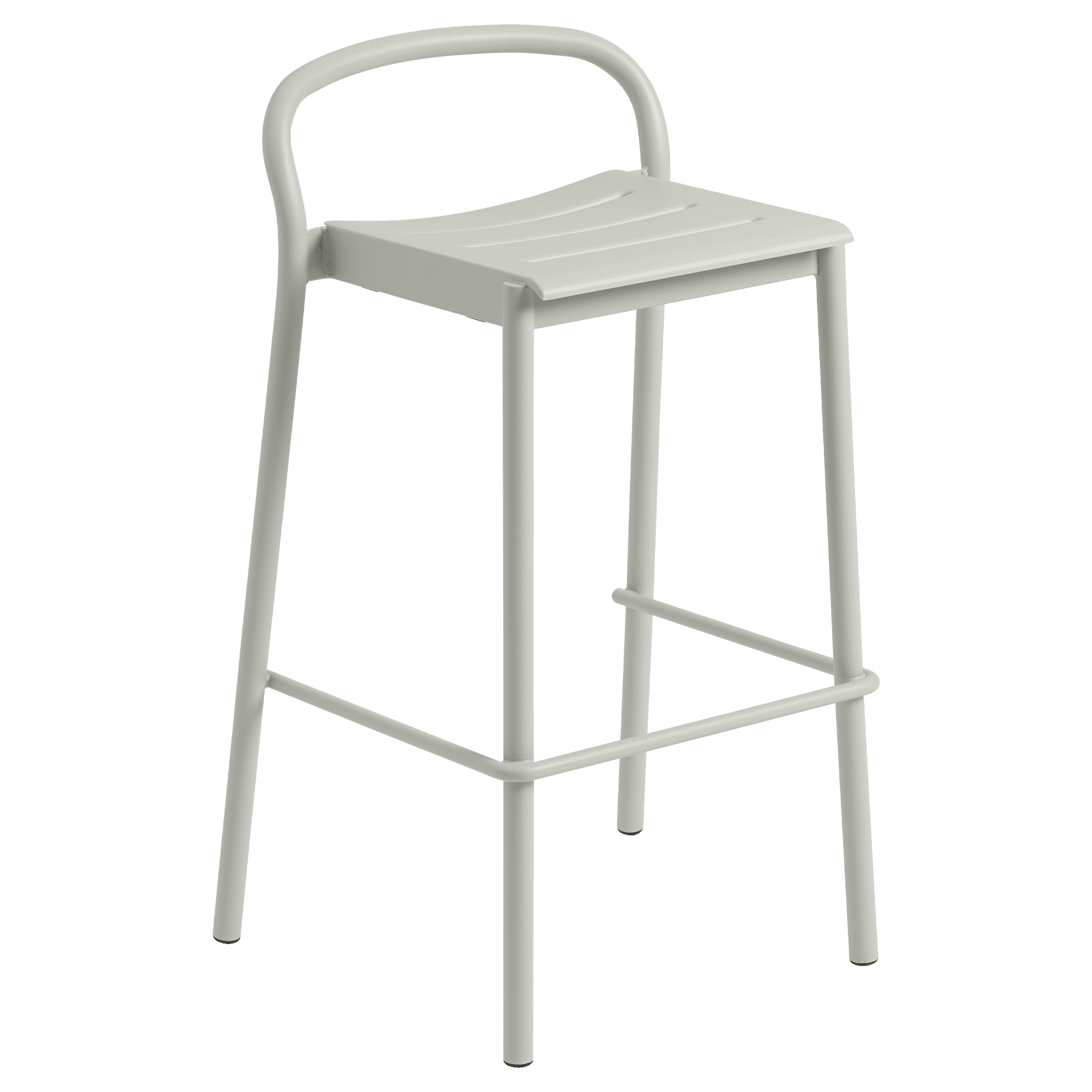 Linear Steel Barhocker