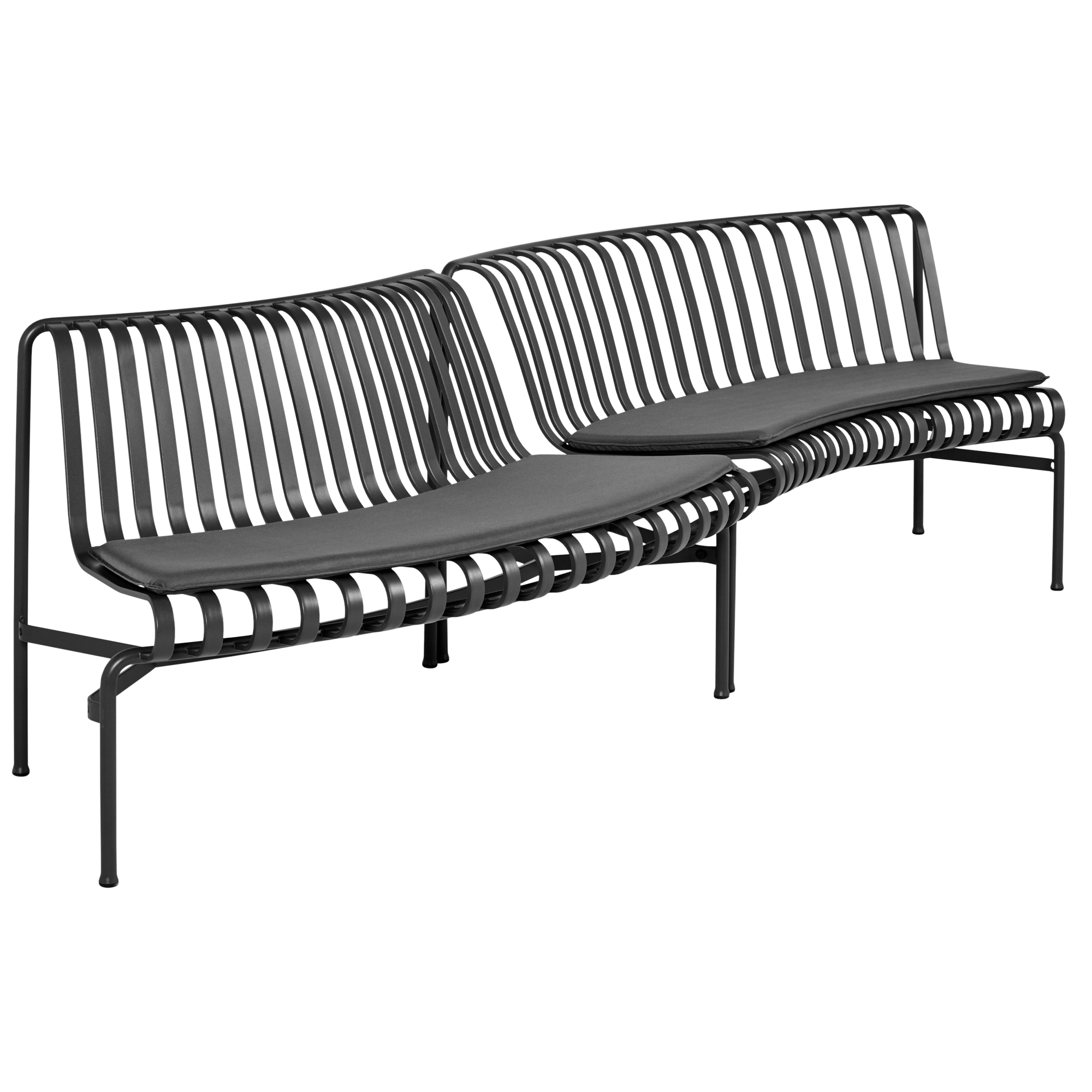 Palissade Park Dinning Bench In / Out Bank