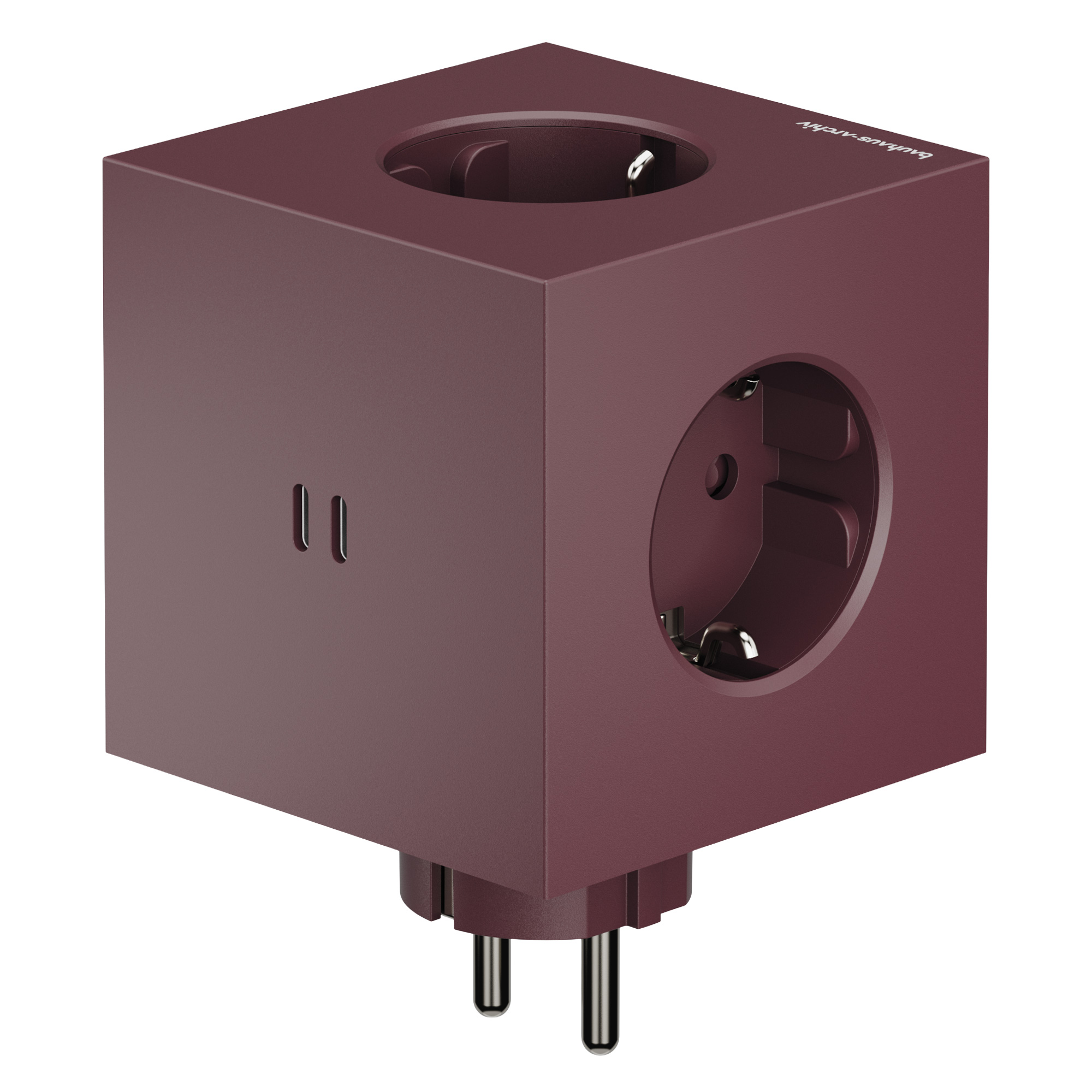 Square 2 mit USB-C Mehrfachsteckdose - Bauhaus-Archiv Edition