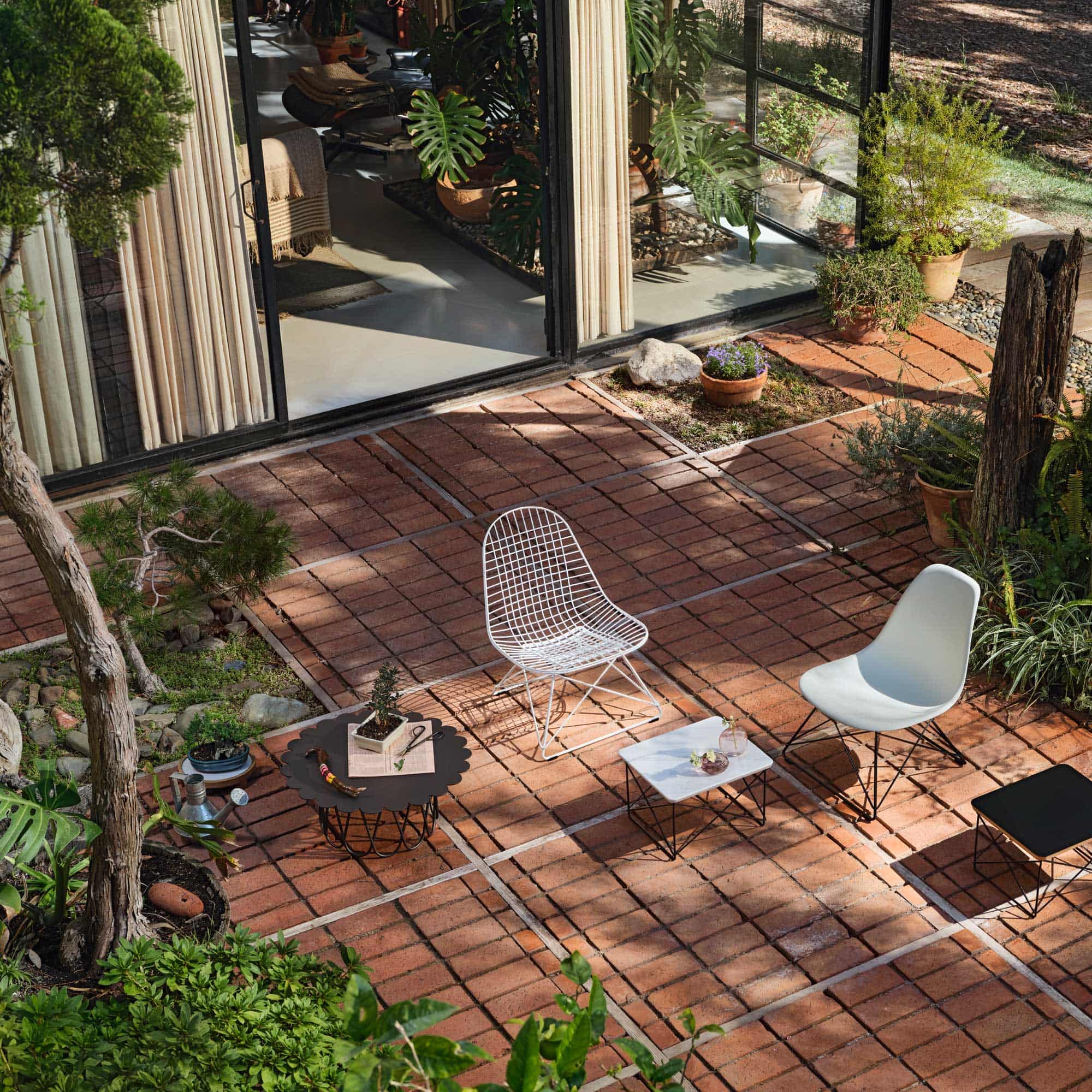 Wire LKR Chrom Chair