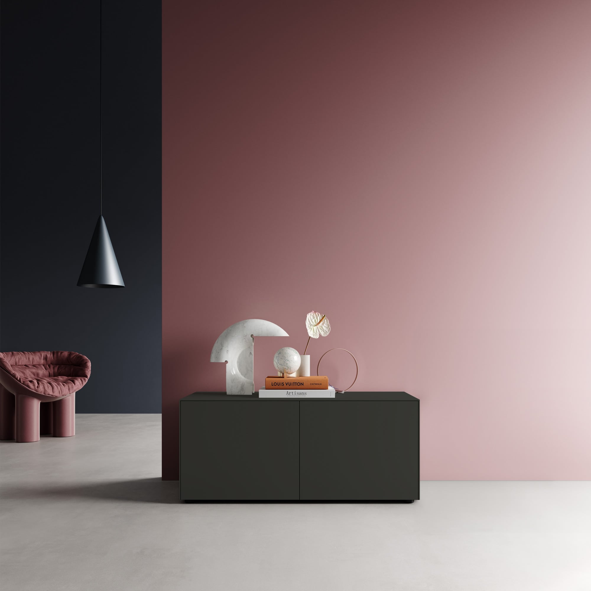 Nex Pur Box Kommode mit Doppeltür klein