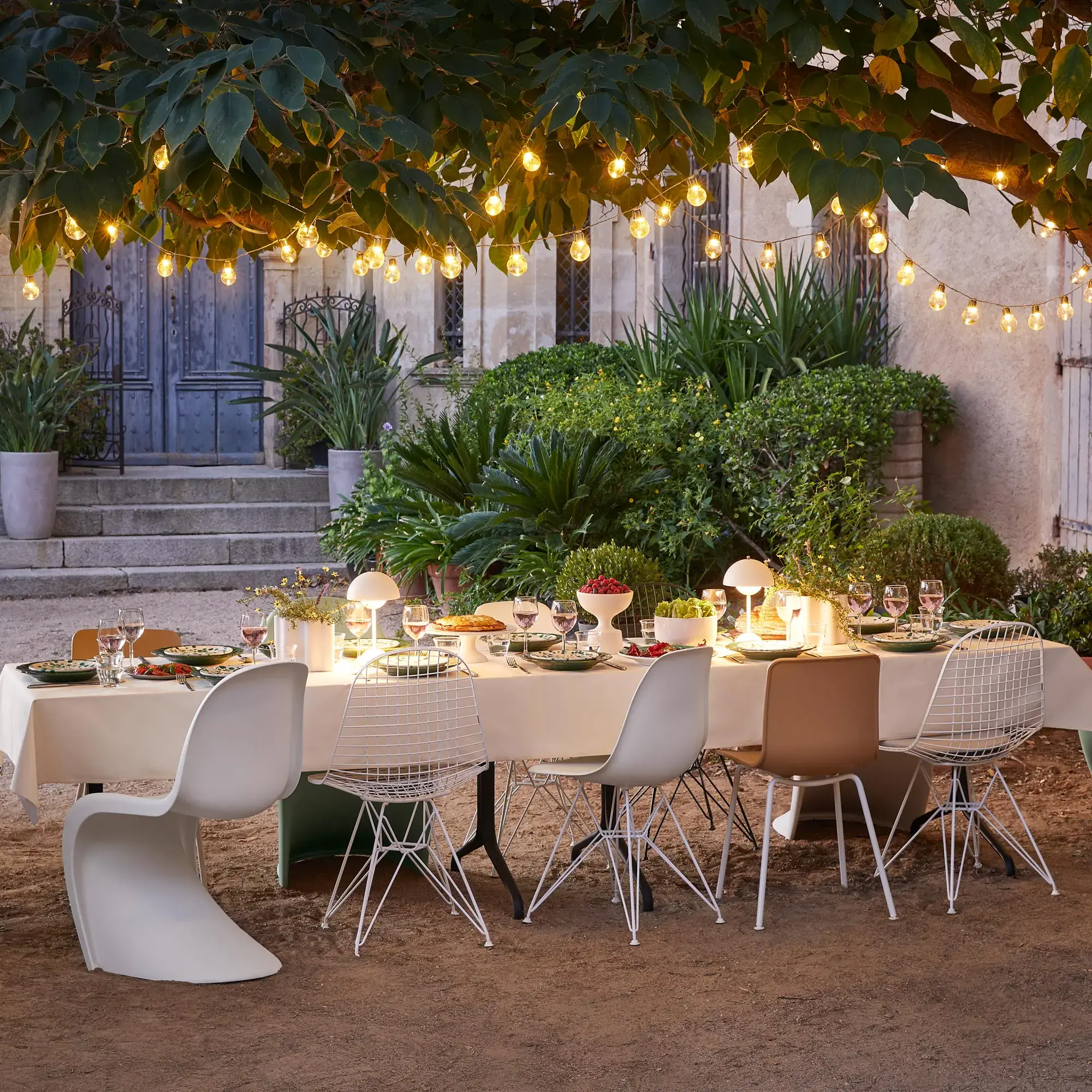 Wire Chair DKR Colours