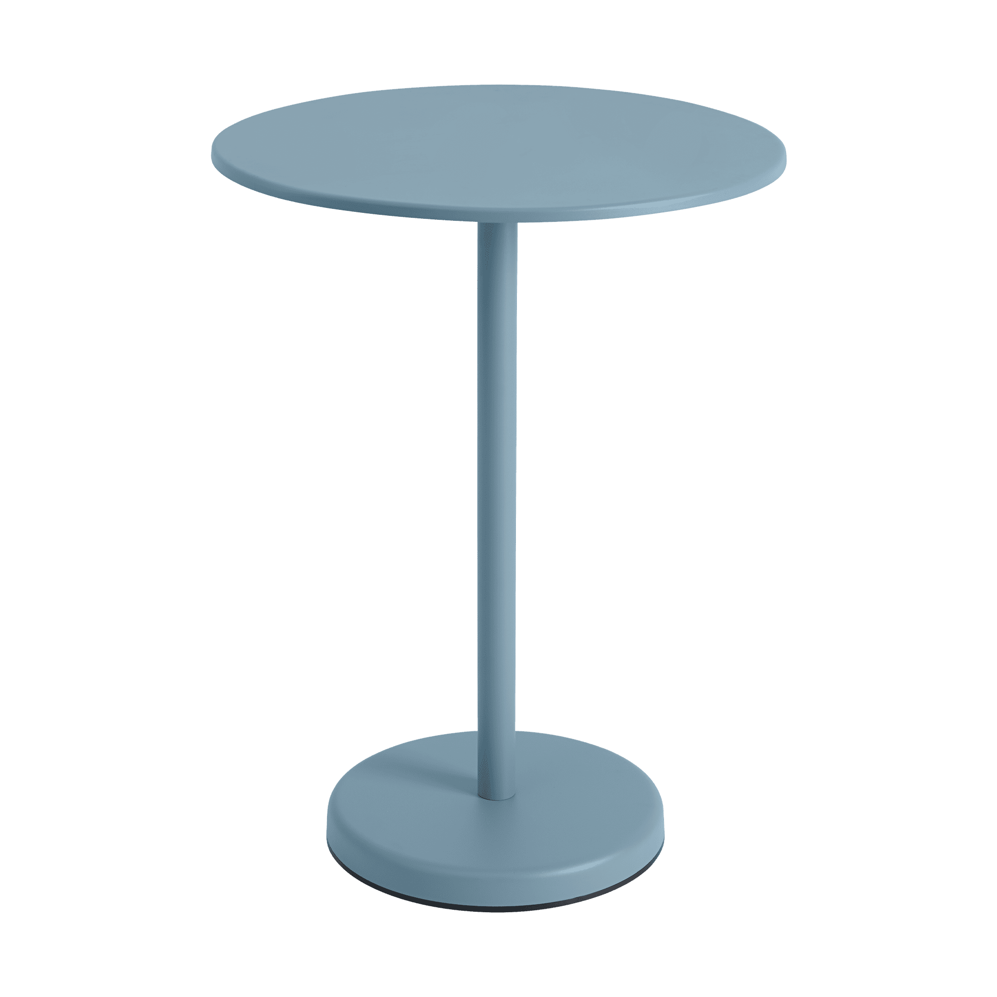 Linear Steel Café Tisch rund