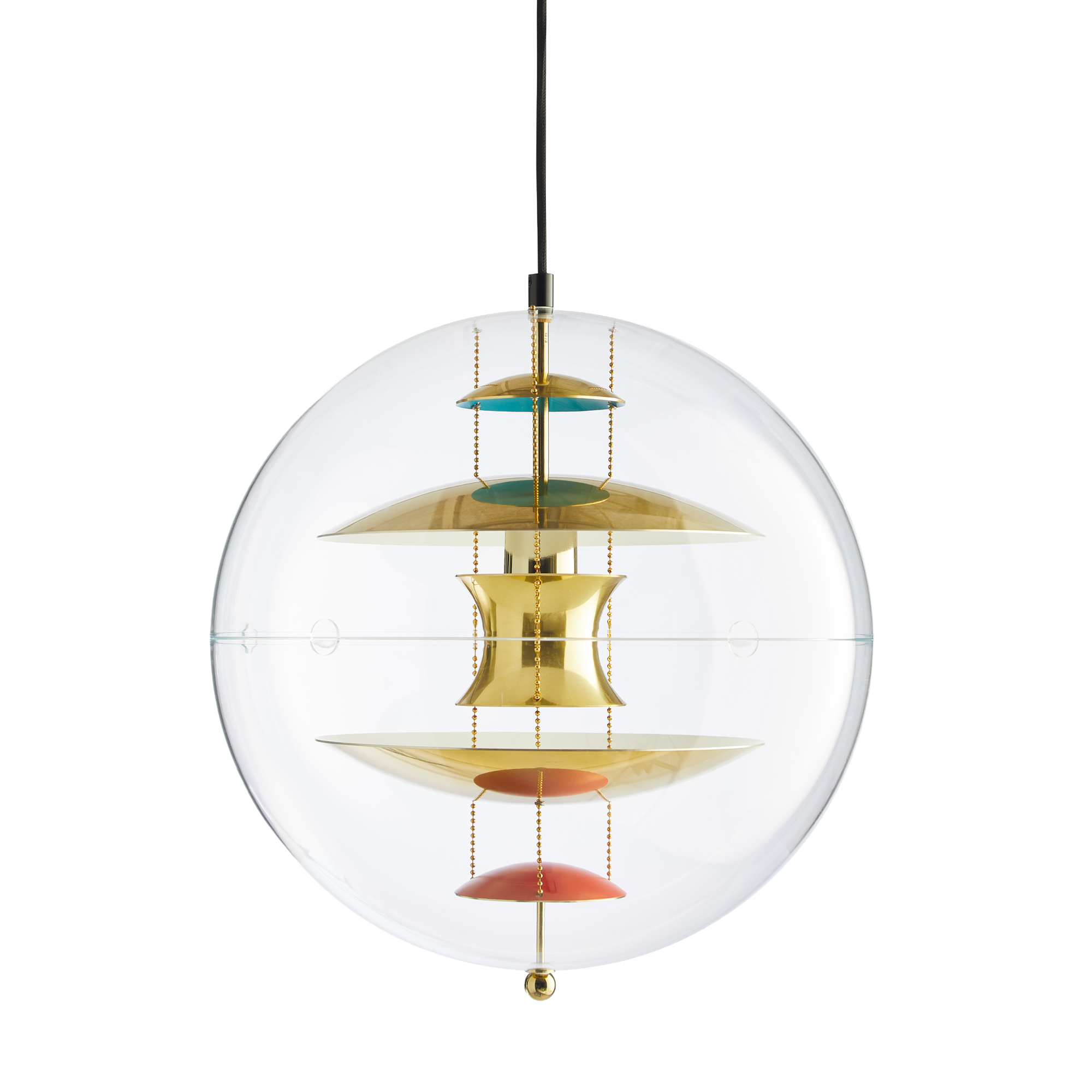 VP Globe Messing Pendelleuchte