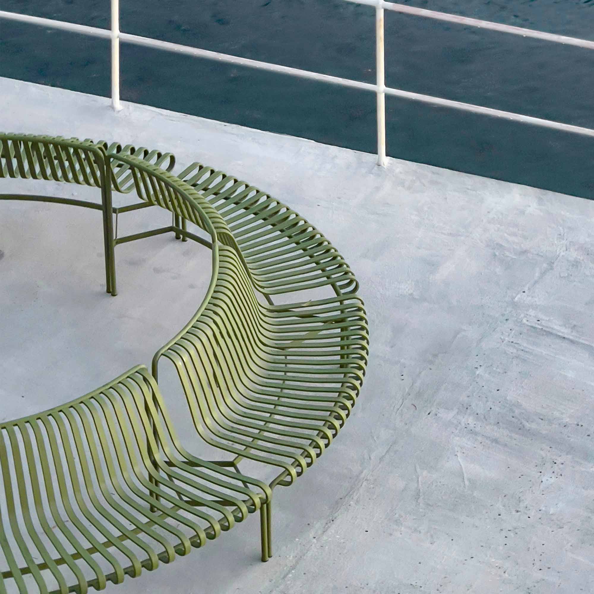 Palissade Park Dining Bench OUT / OUT 2er SET Sitzkissen