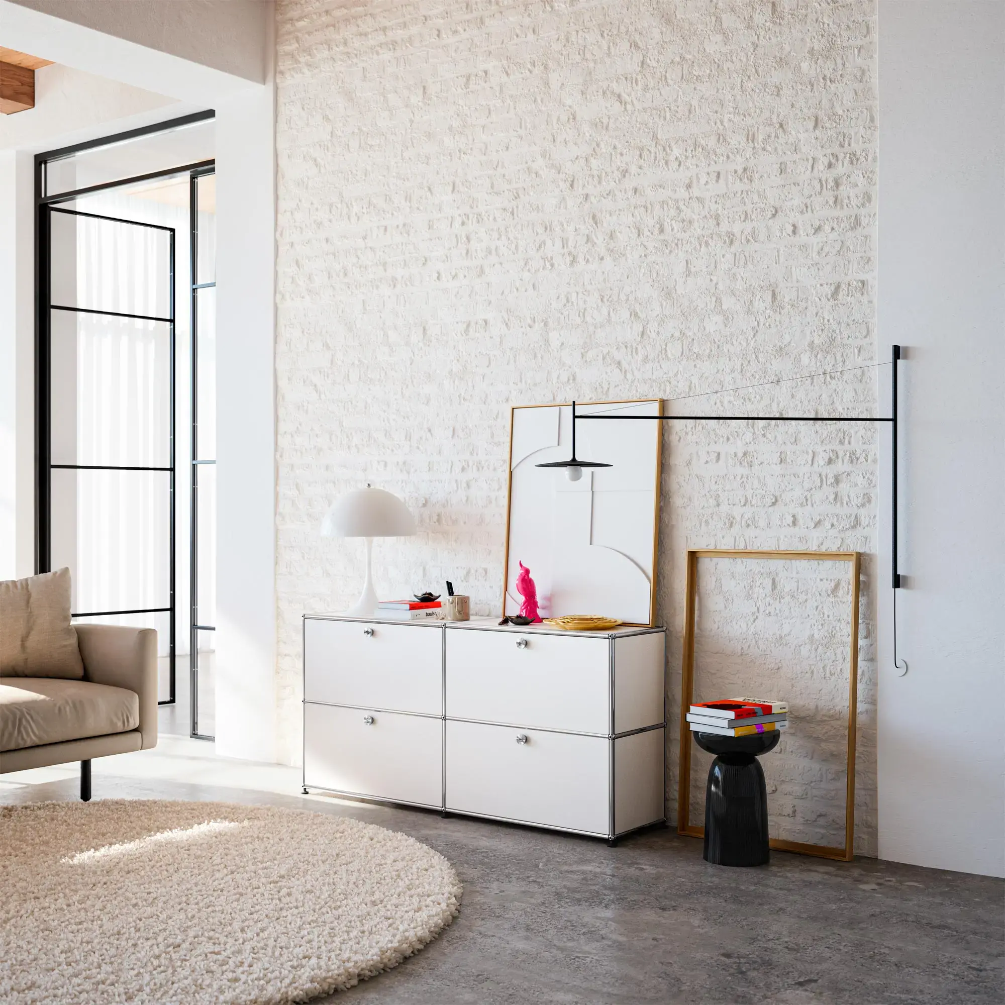 Haller Sideboard 2x2 mit Klappen