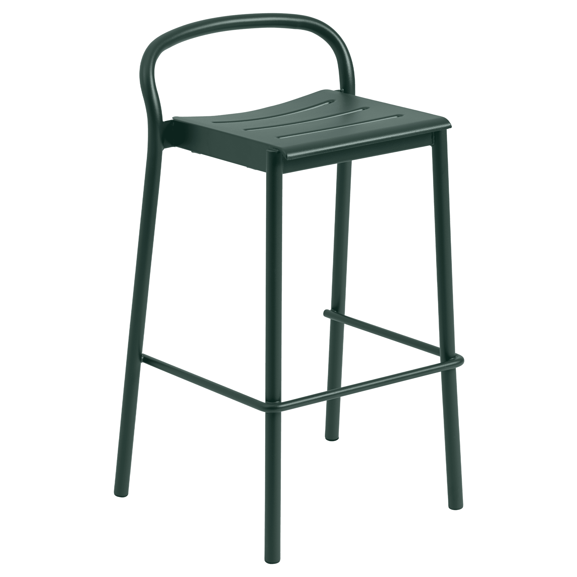 Linear Steel Barhocker