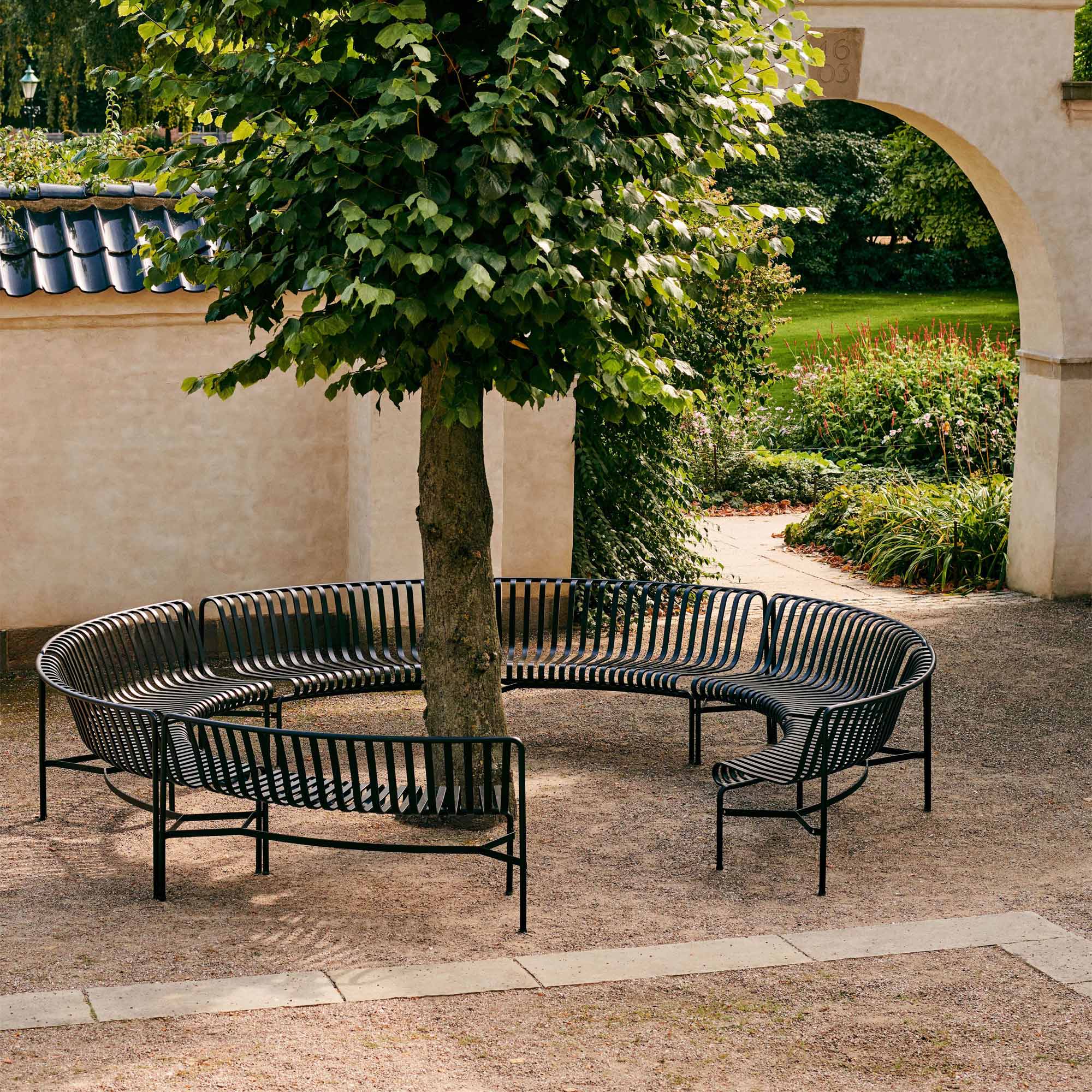 Palissade Park Dining Bench IN / IN 2er SET Sitzkissen