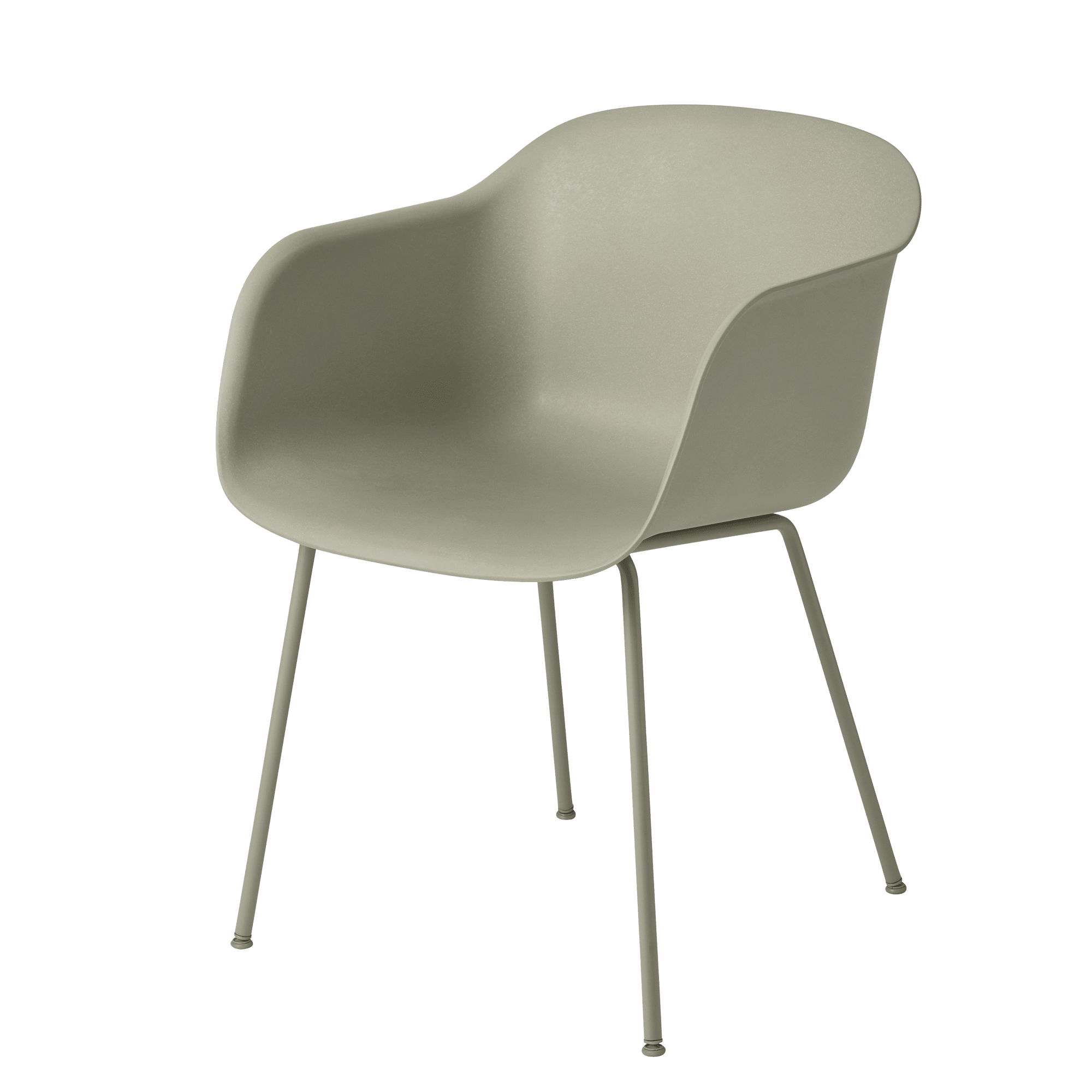 Fiber Armlehnstuhl Rohrgestell