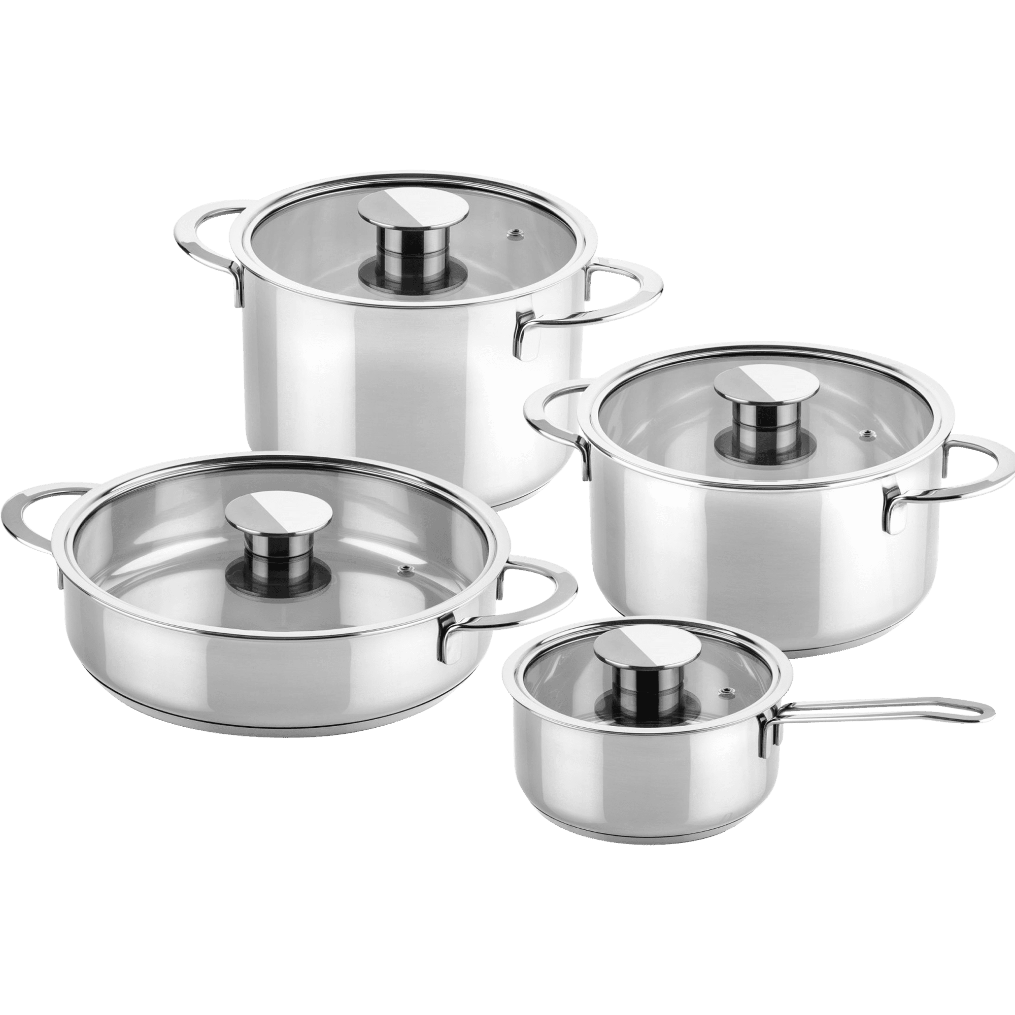 Kochtopfset 4-teilig