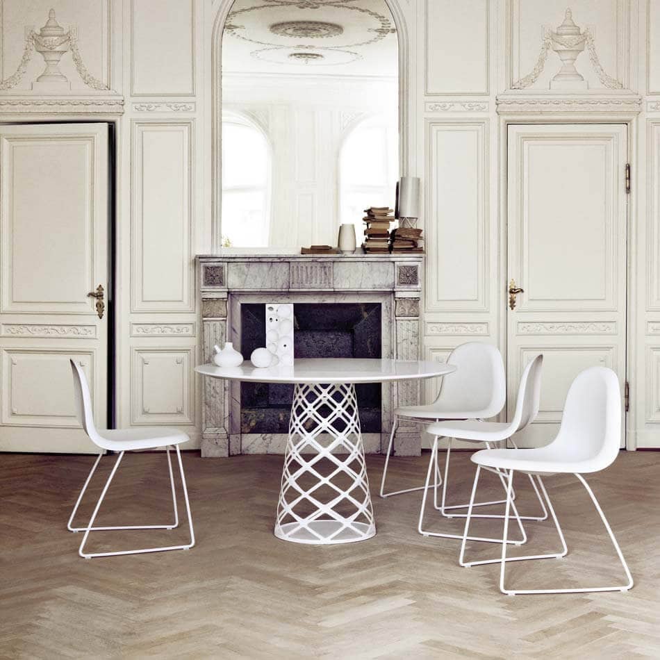 3D Dining Chair Kufengestell