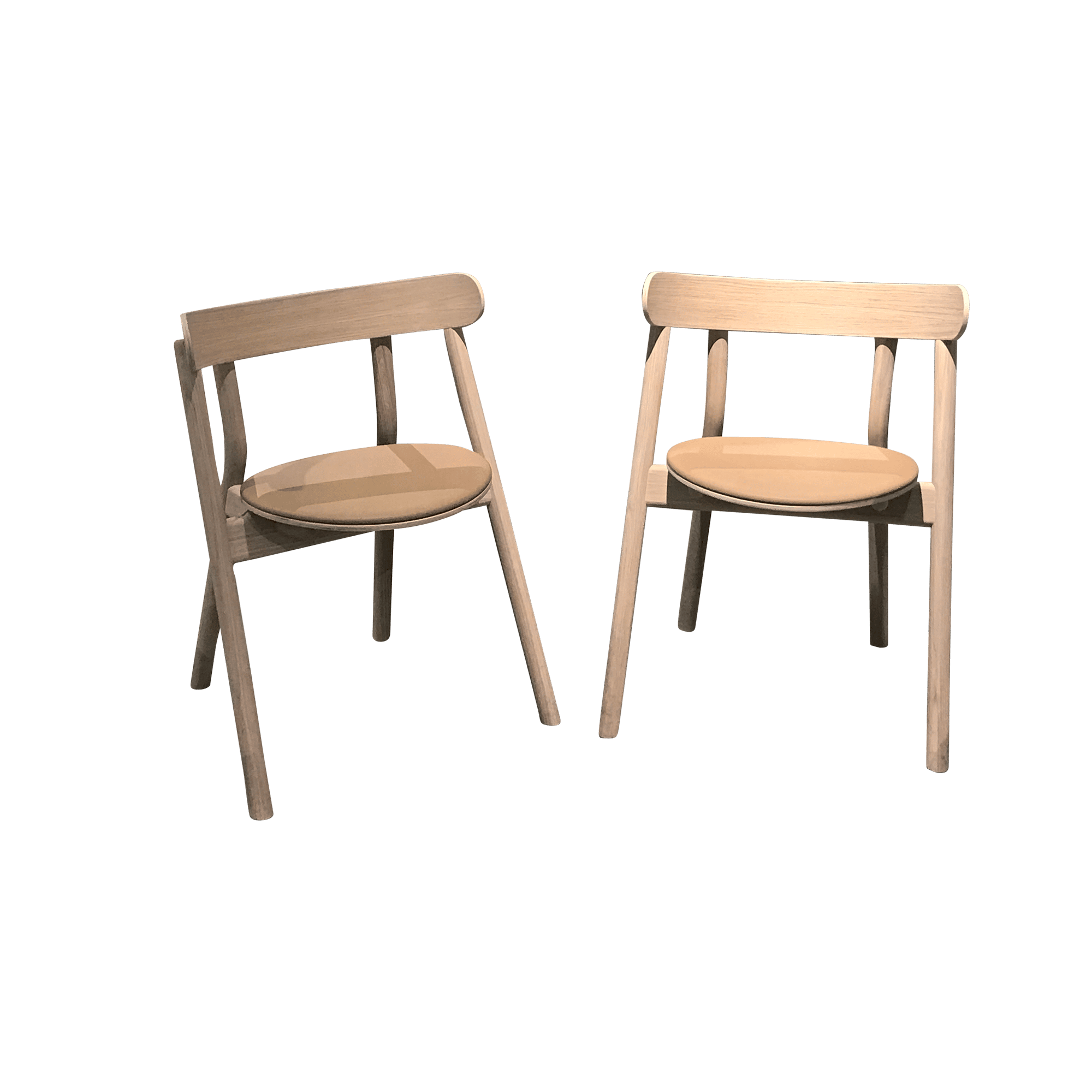 Stuhl 2er-Set Oaki Dining Chair
