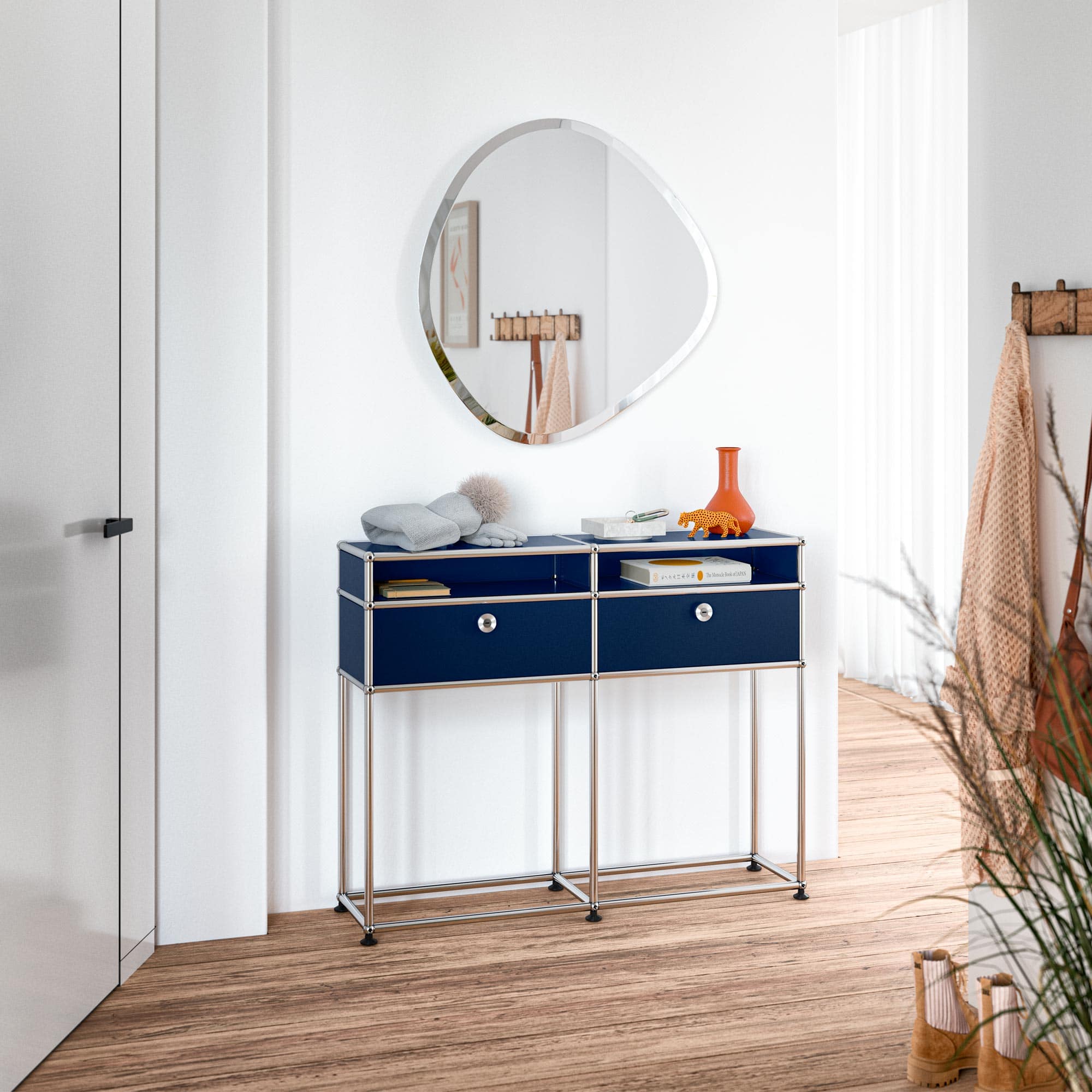 Haller Sideboard mit zwei Klappen oben