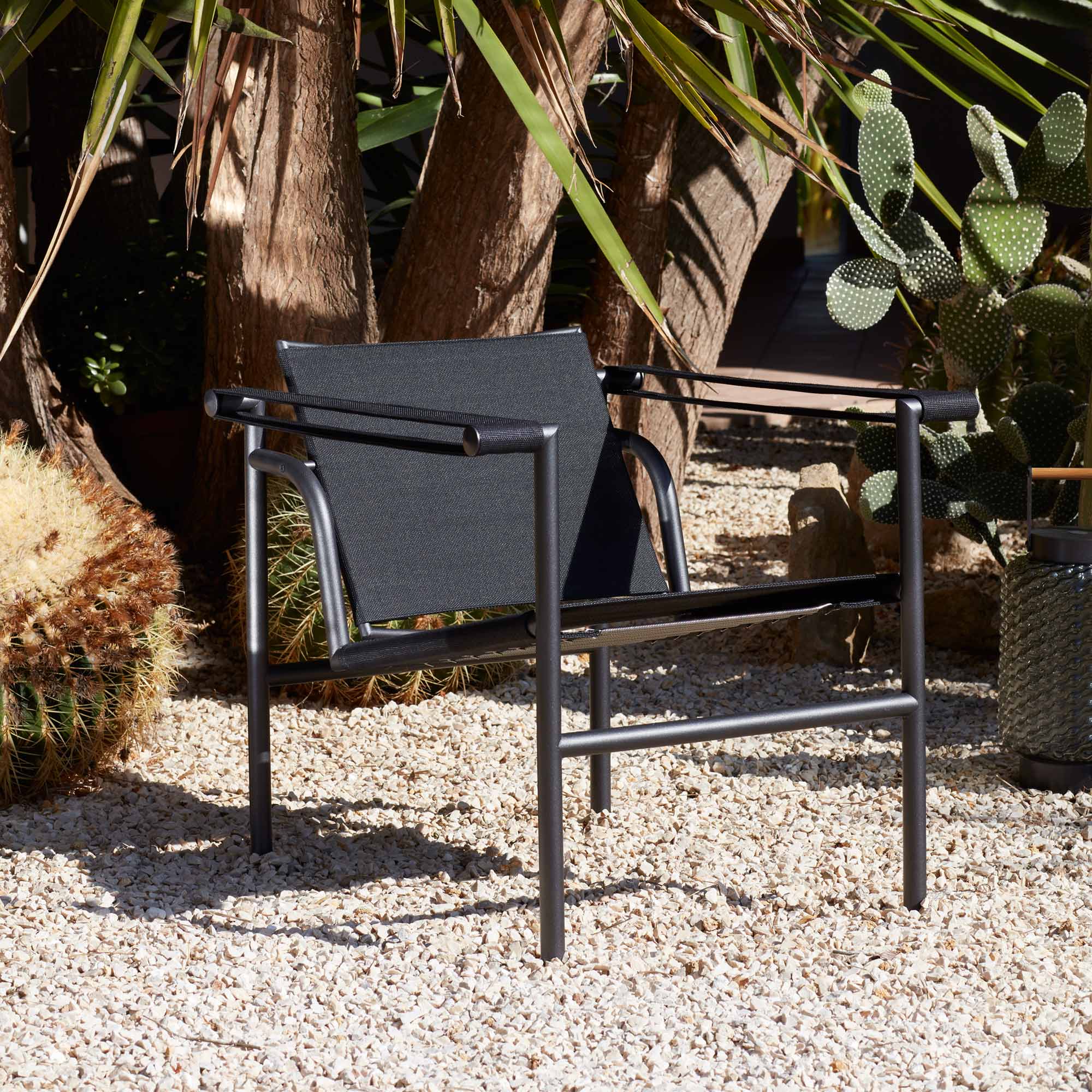 LC1 Outdoor Sessel - 1 Fauteuil dossier basculant