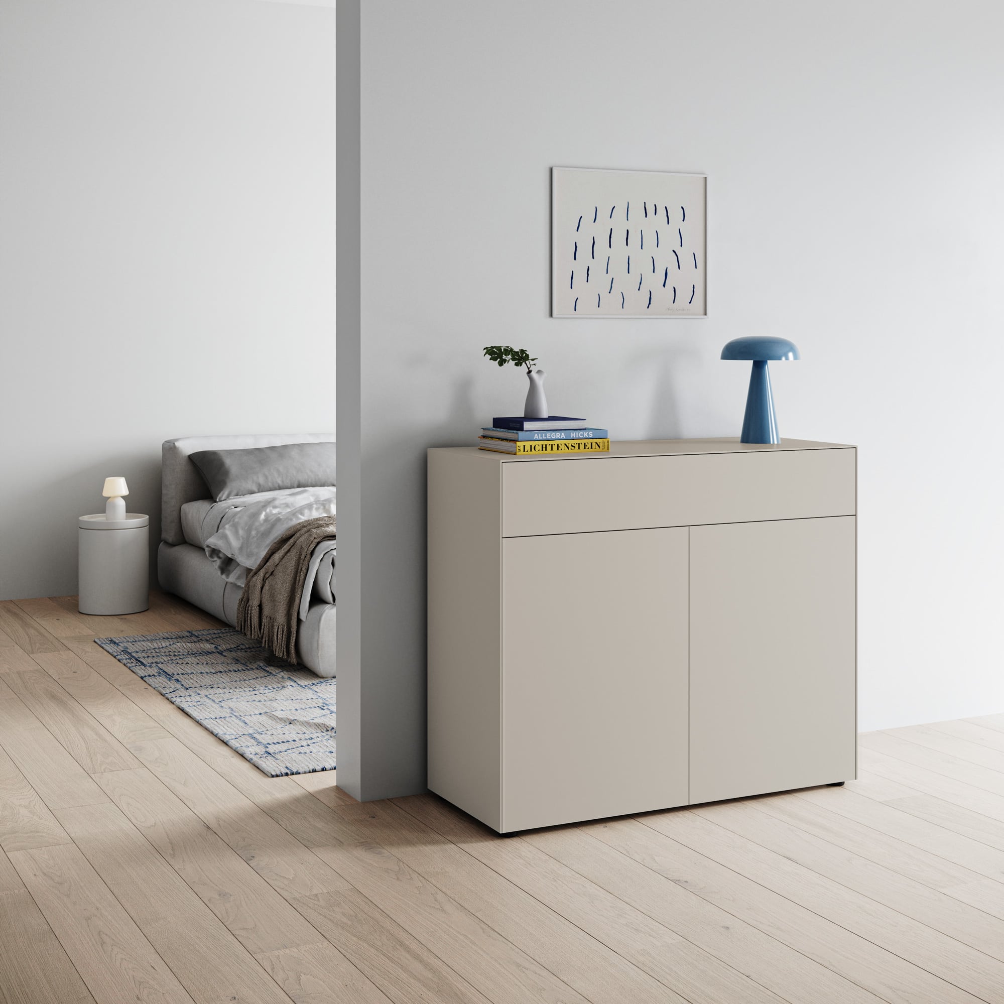 Nex Pur Box Schrank mit Doppeltür und Schublade