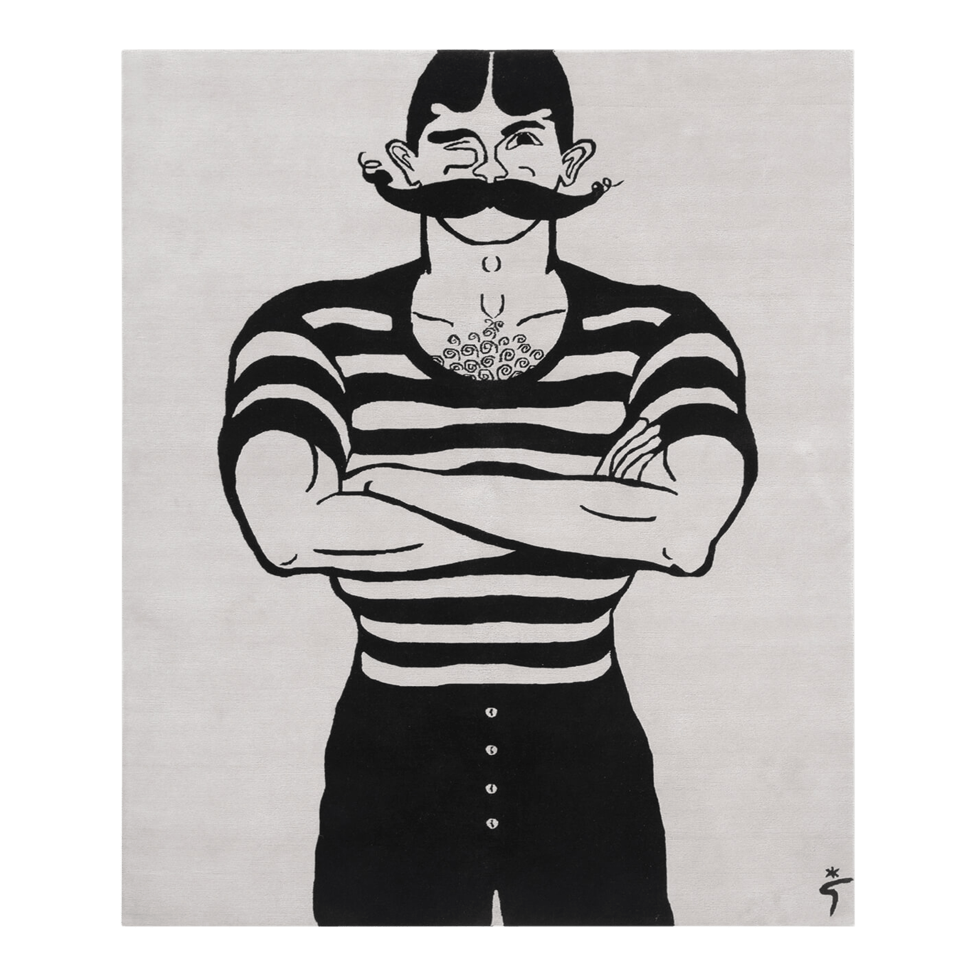 Man Teppich