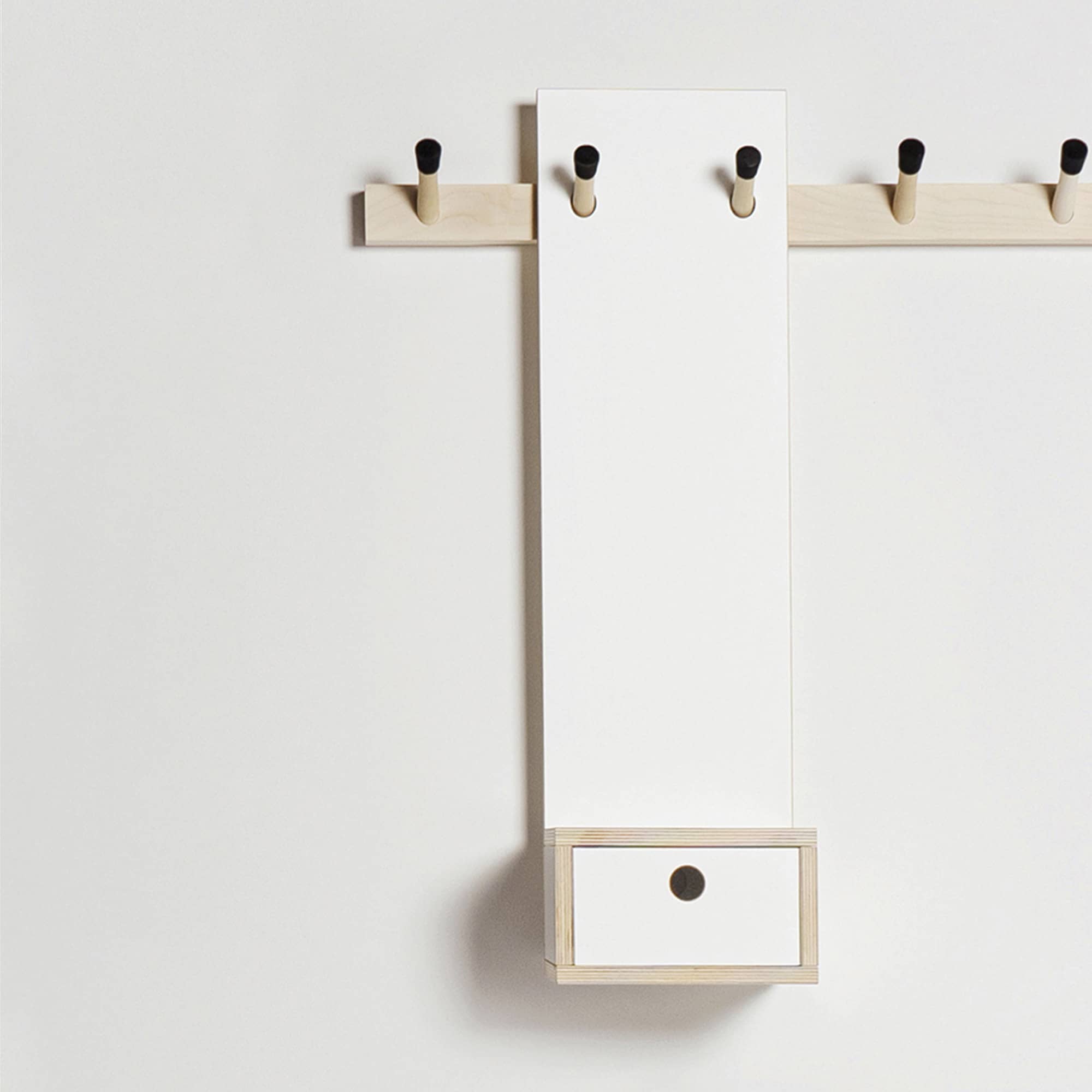 Rechenbeispiel Ablage mit Schubkasten