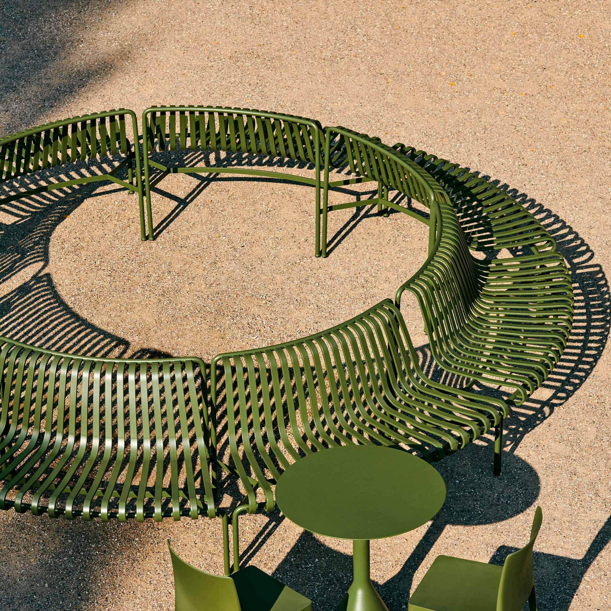 Palissade Park Dining Bench OUT / OUT 2er SET Sitzkissen