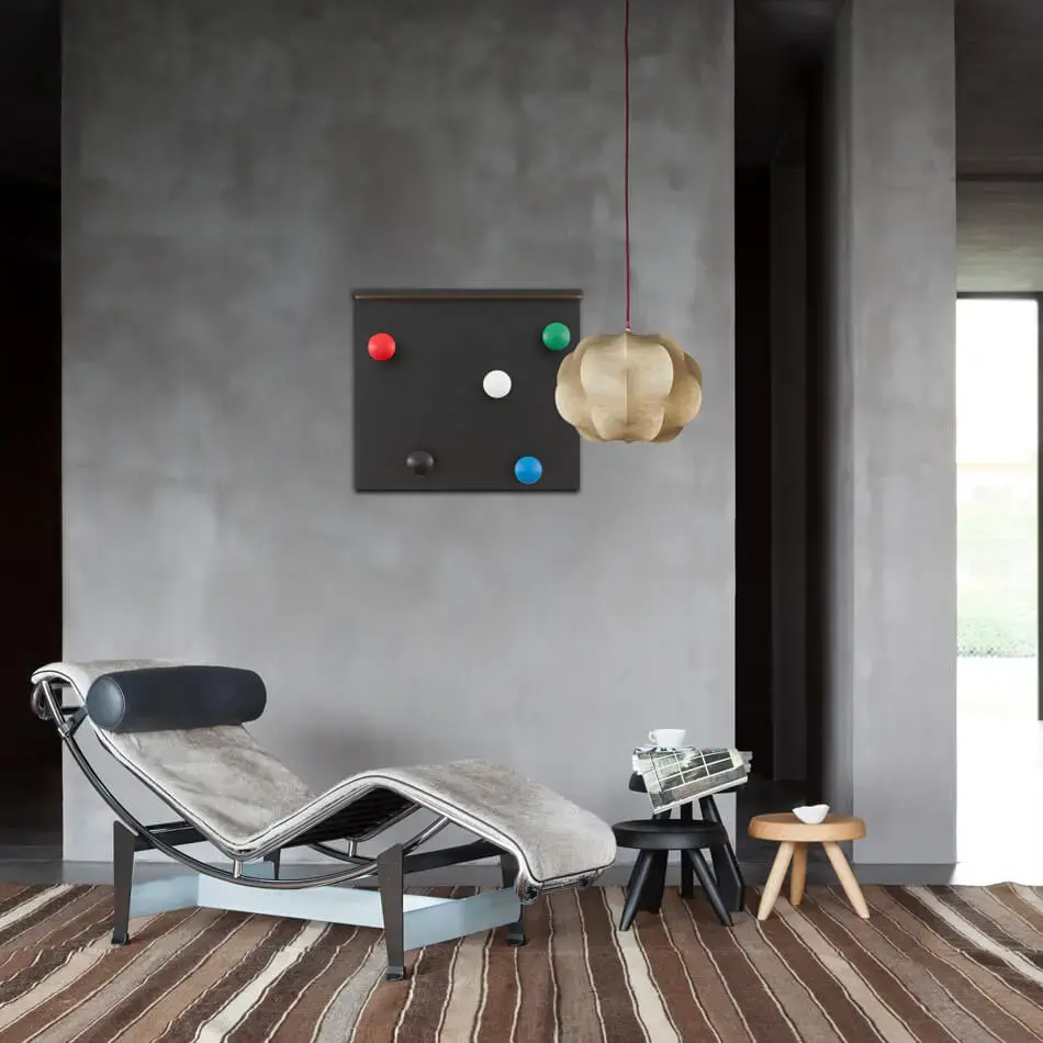 LC4 Chaiselongue - Chaise longue à reglage continu, durable