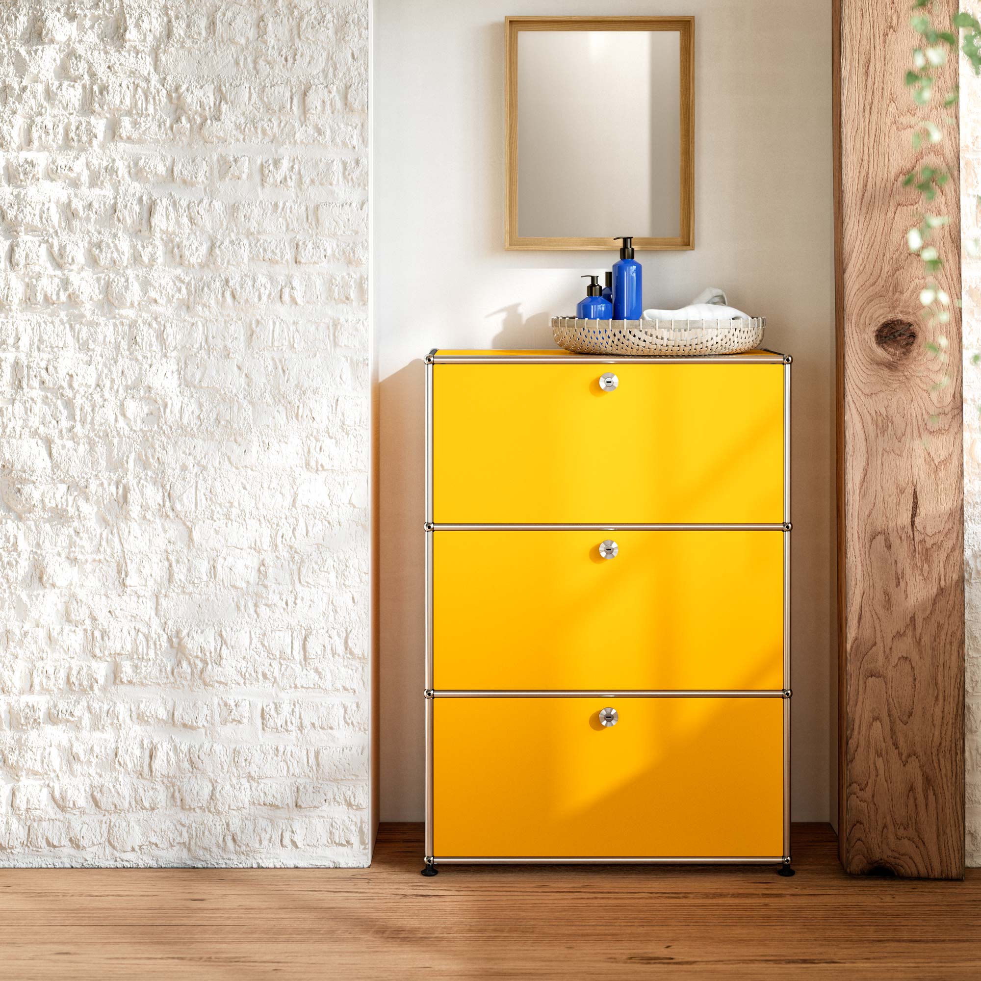 Haller Regal mit 3 Klappen