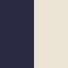 Deep Blue / Ivory