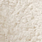 Sheepskin Curly Off White