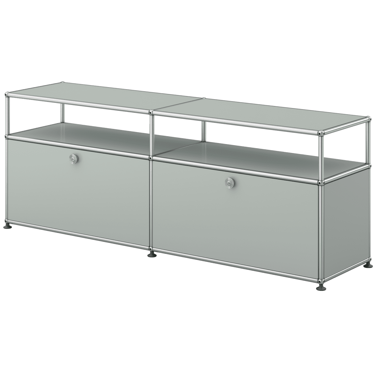 Haller Sideboard 2x2 mit offenem Regal oben