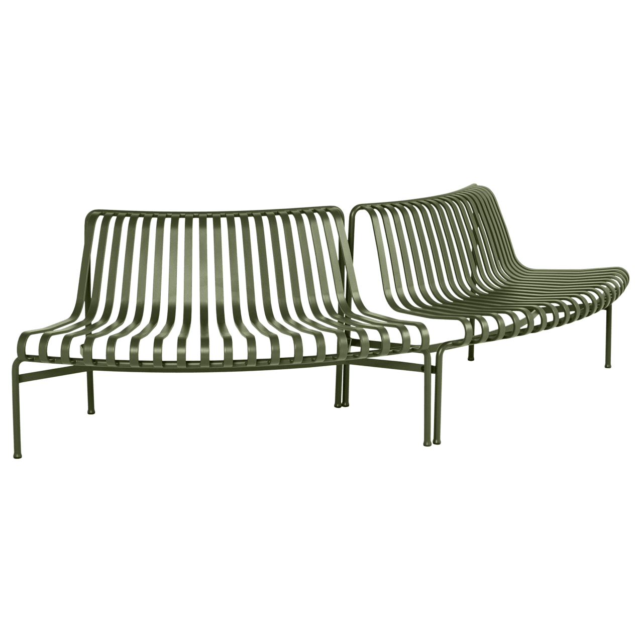 Palissade Park Dinning Bench Out / Out Bank