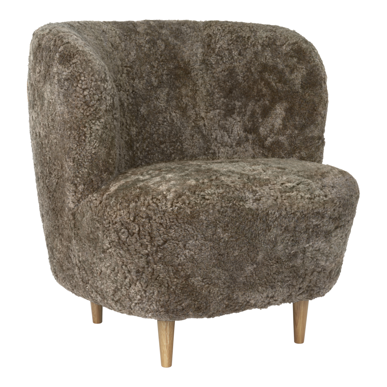 Stay Lounge Chair small Sessel Holzgestell