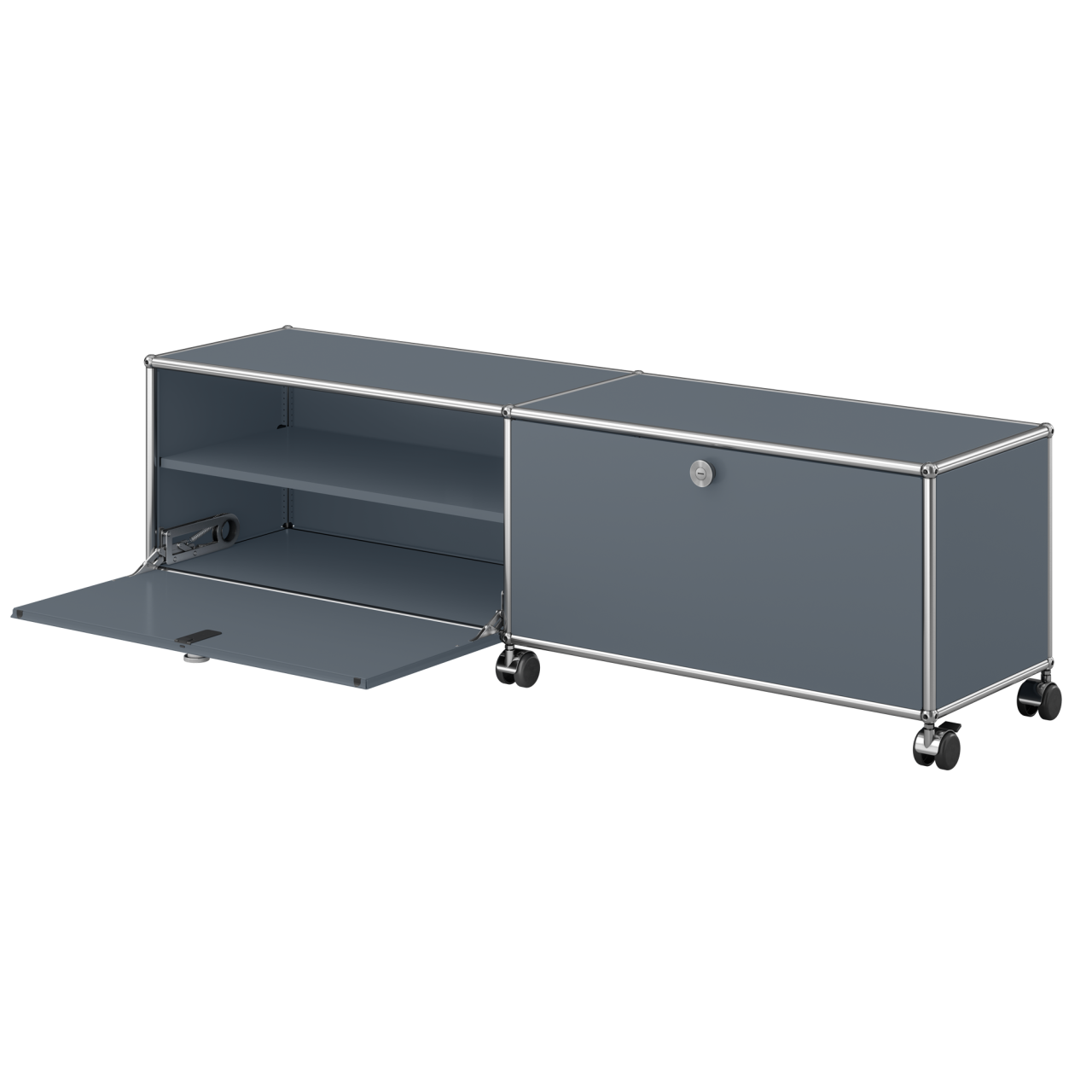 Haller TV-Hi-Fi Sideboard mit 2 Klappen