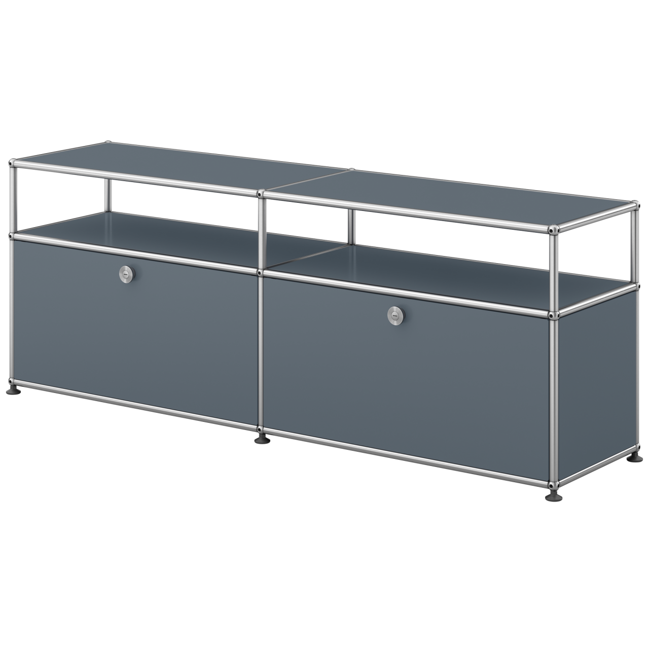 Haller Sideboard 2x2 mit offenem Regal oben