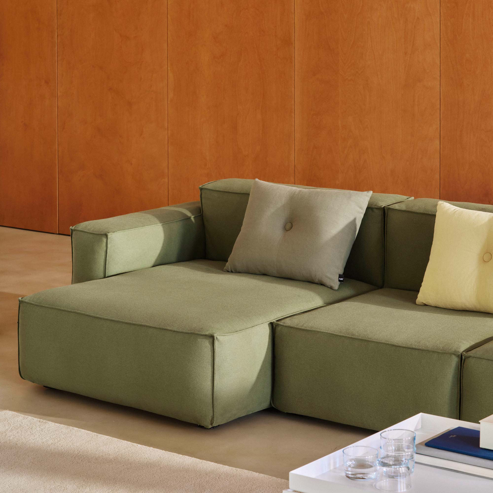 Mags Soft 3 Sitzer Sofa Armlehne rechts mit abnehmbarem Bezug