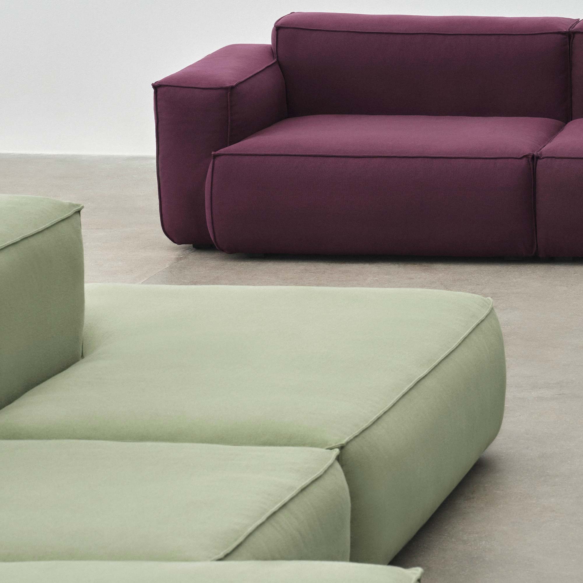 Mags Soft 3 Sitzer Sofa Armlehne rechts mit abnehmbarem Bezug