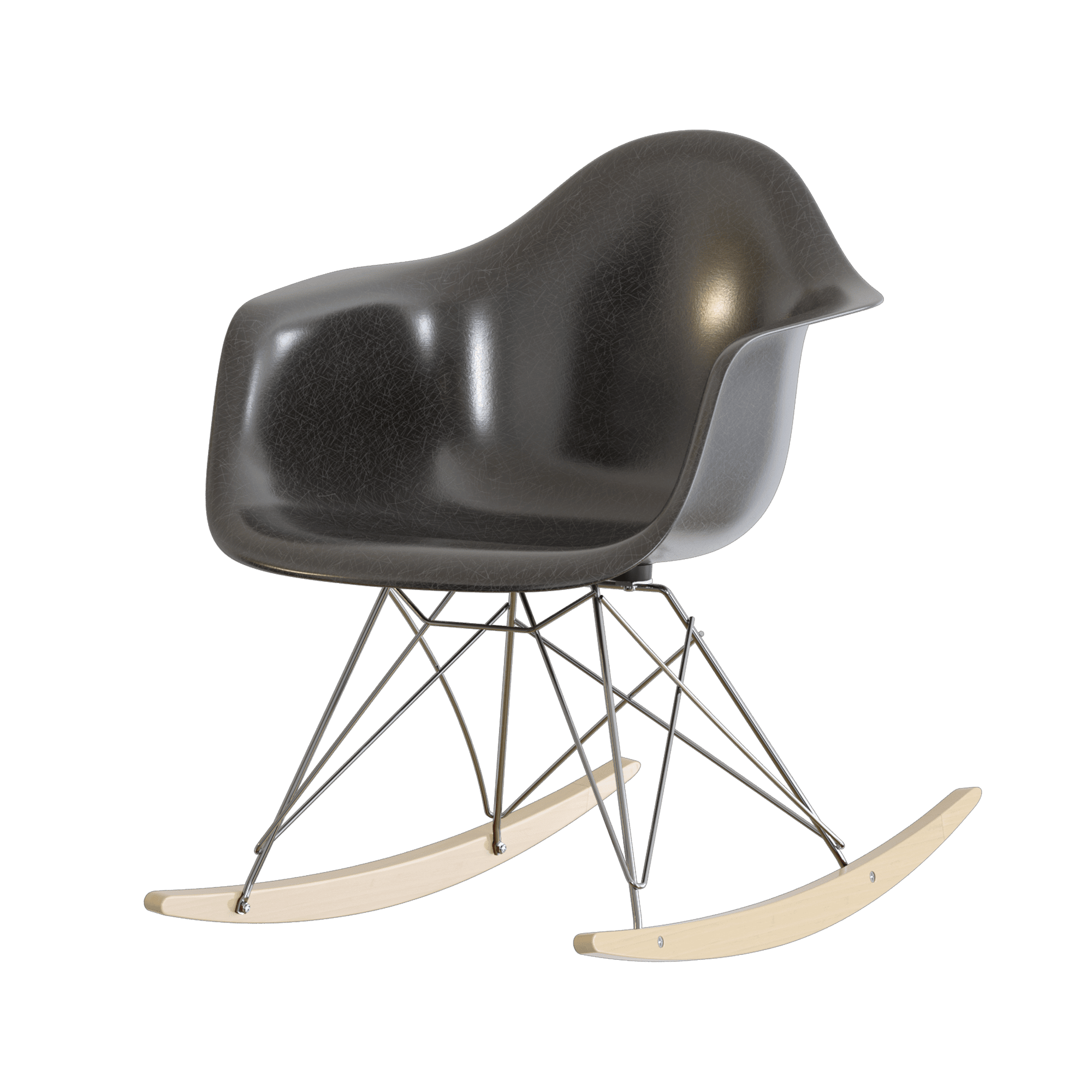 Eames Fiberglass Armchair RAR Schaukelstuhl