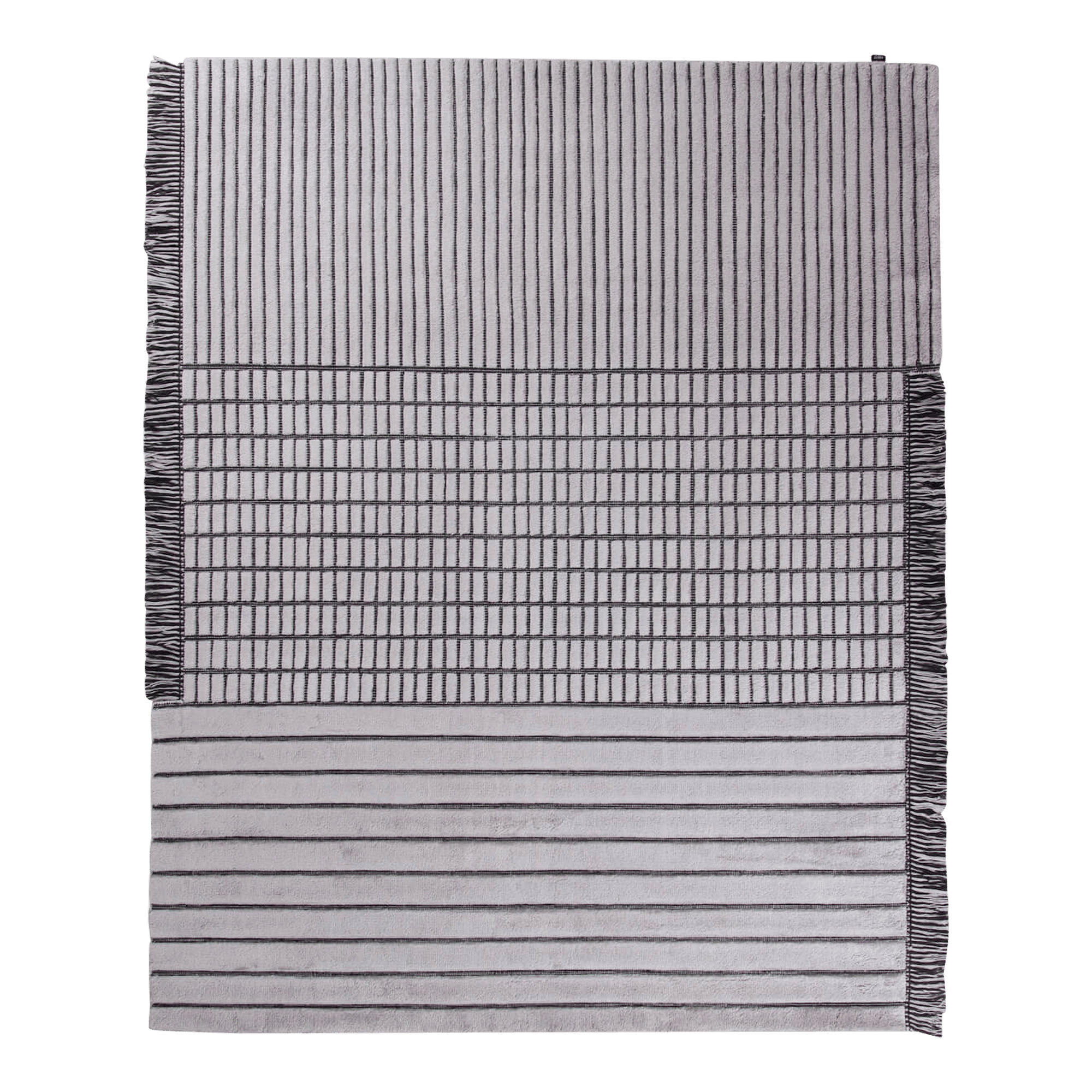 RD Grid Berber Teppich rechteckig