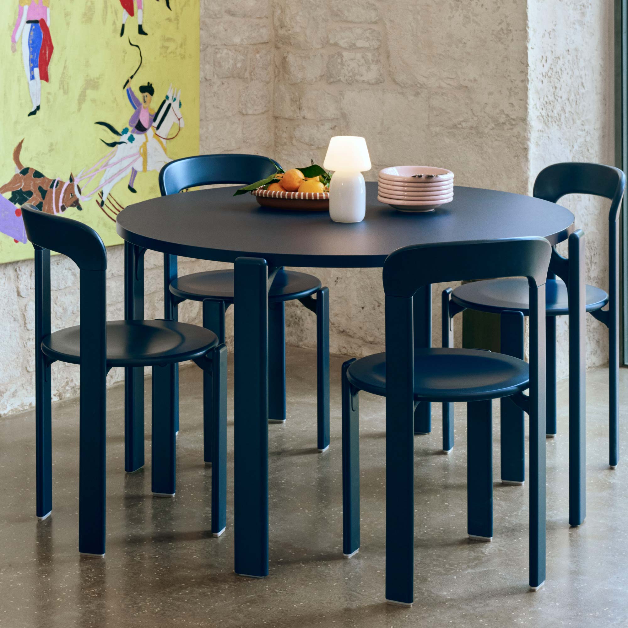 Rey Chair Stuhl gepolstert