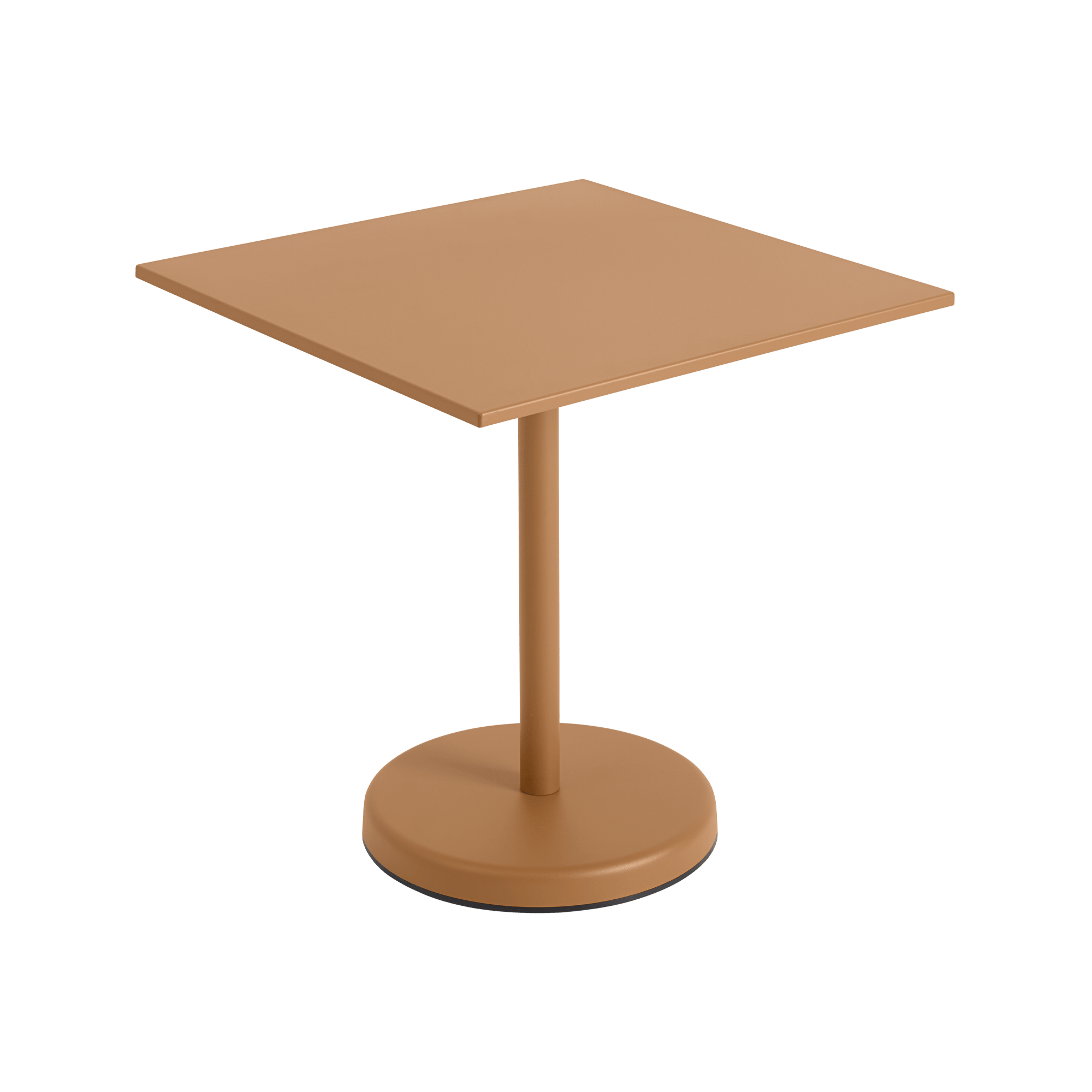 Linear Steel Café Tisch quadratisch