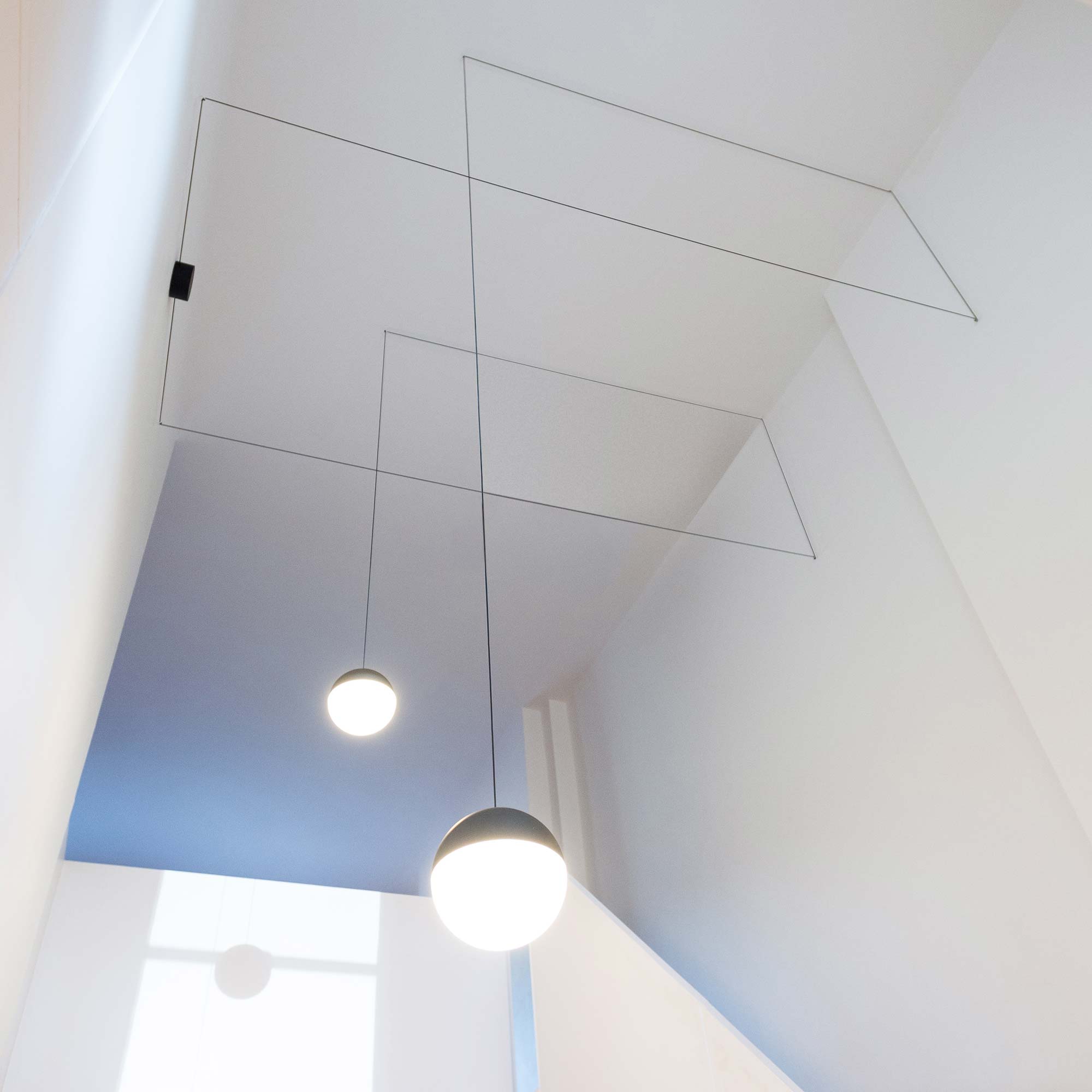 String Light Sphere Pendelleuchte