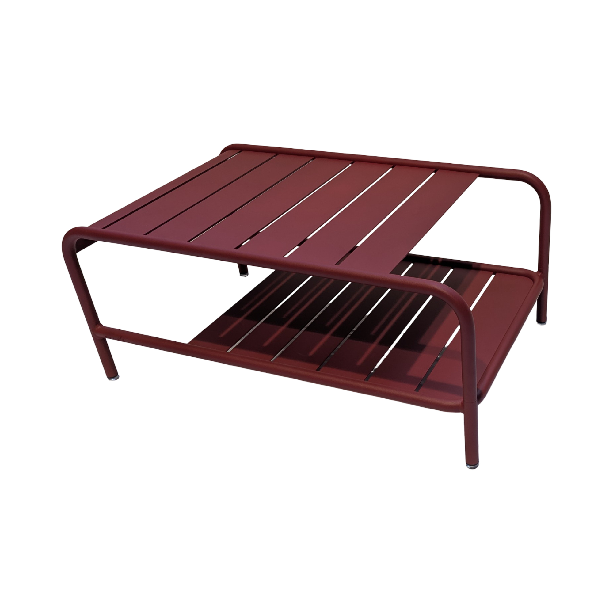 Luxembourg Beistelltisch 90 x 55 x 38 cm, Chili rot 43