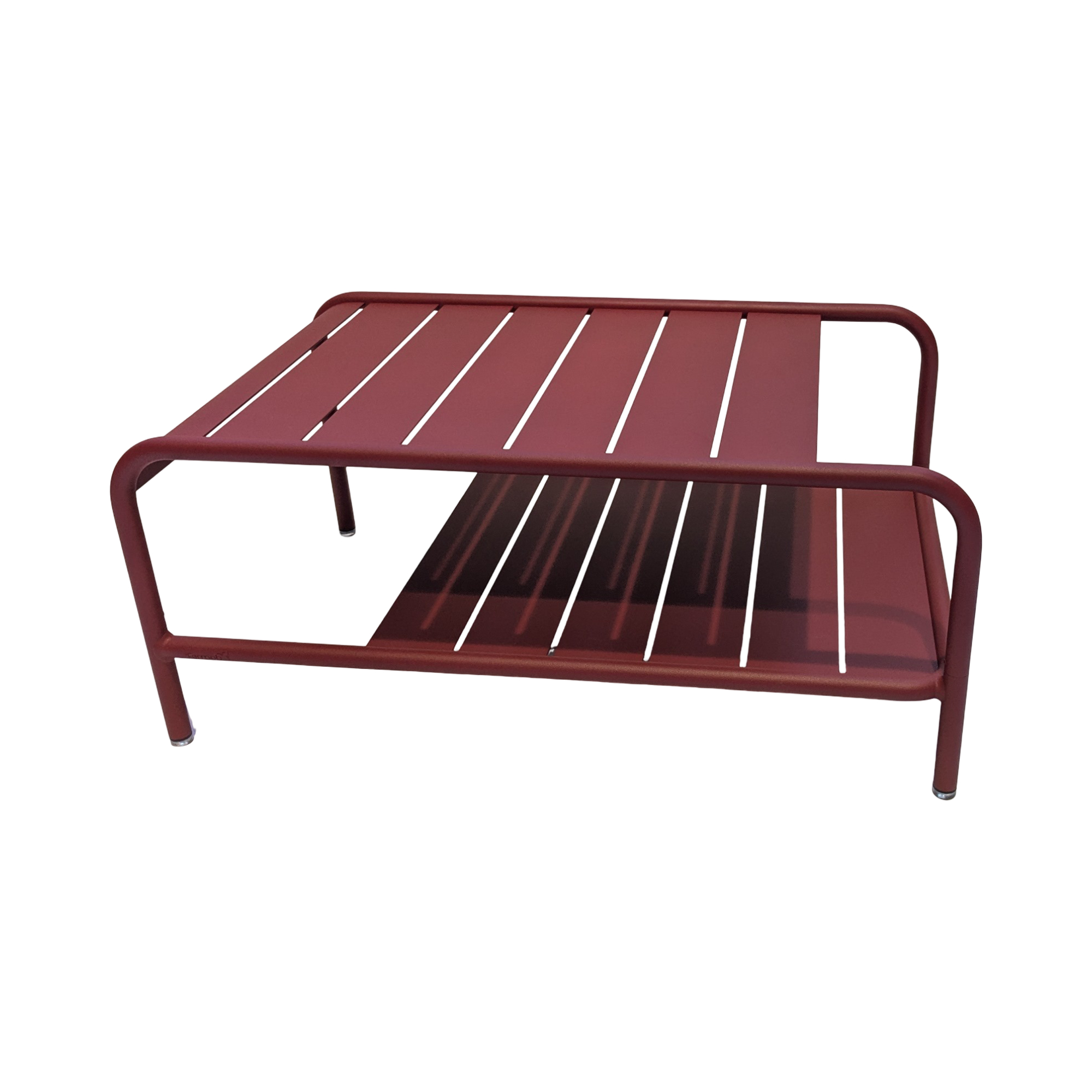 Luxembourg Beistelltisch 90 x 55 x 38 cm, Chili rot 43