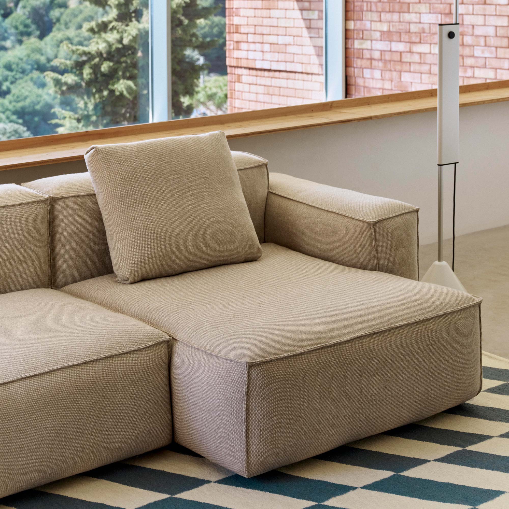 Mags Soft 3 Sitzer Sofa Armlehne rechts mit abnehmbarem Bezug