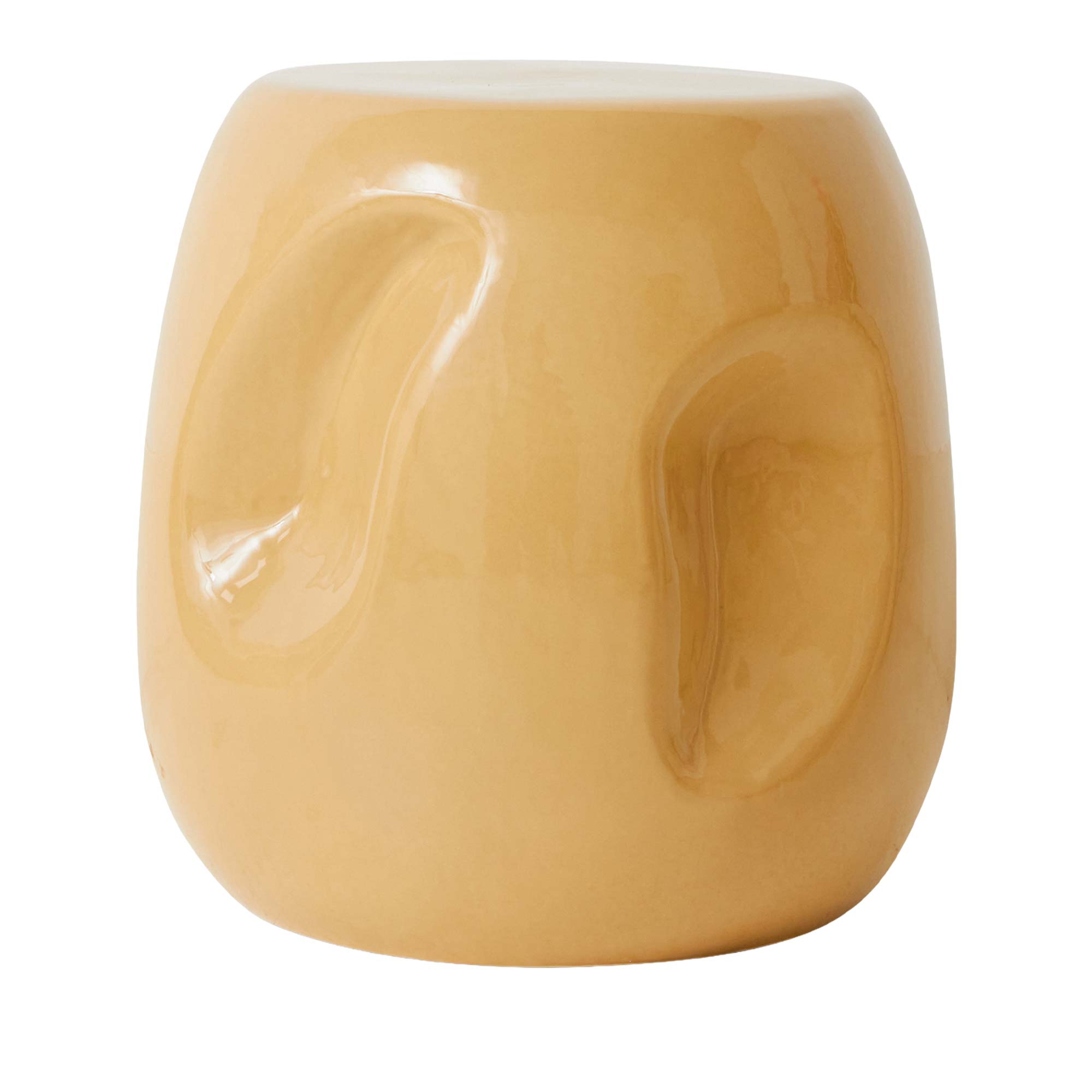 Currents Ceramic Side Table Sand Beistelltisch